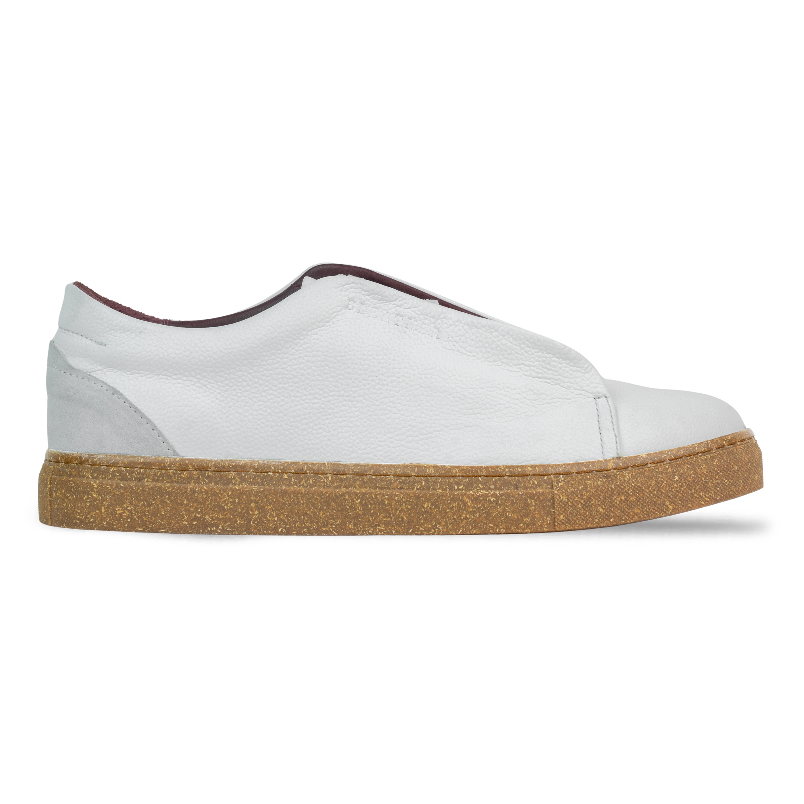Albert : Sneakers Homme - Cuir Blanc