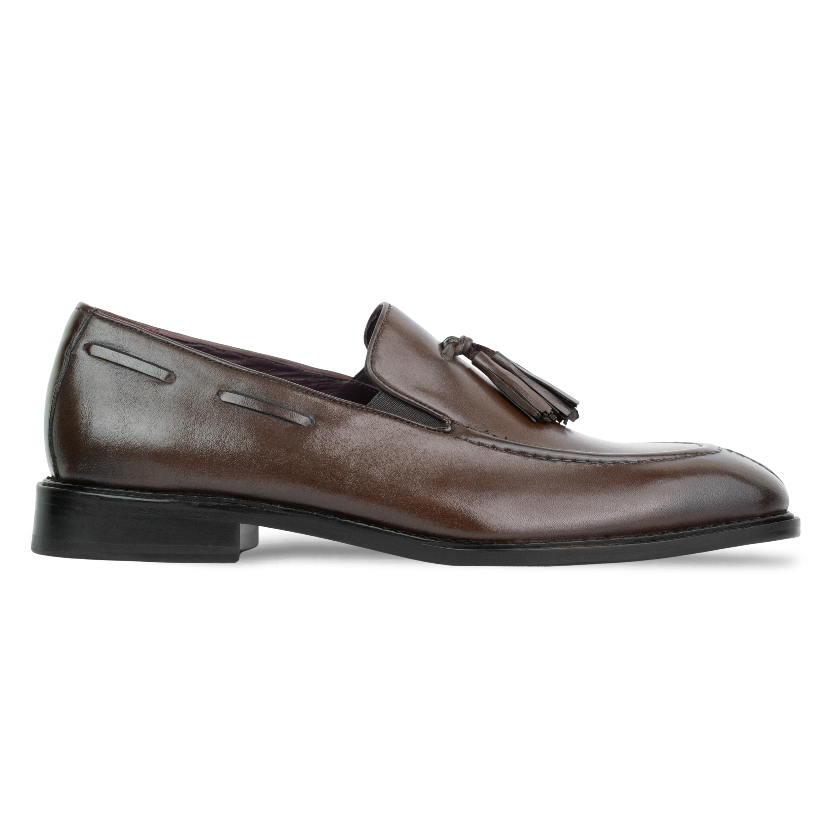 Reign: Mocassin Homme - Cuir Marron