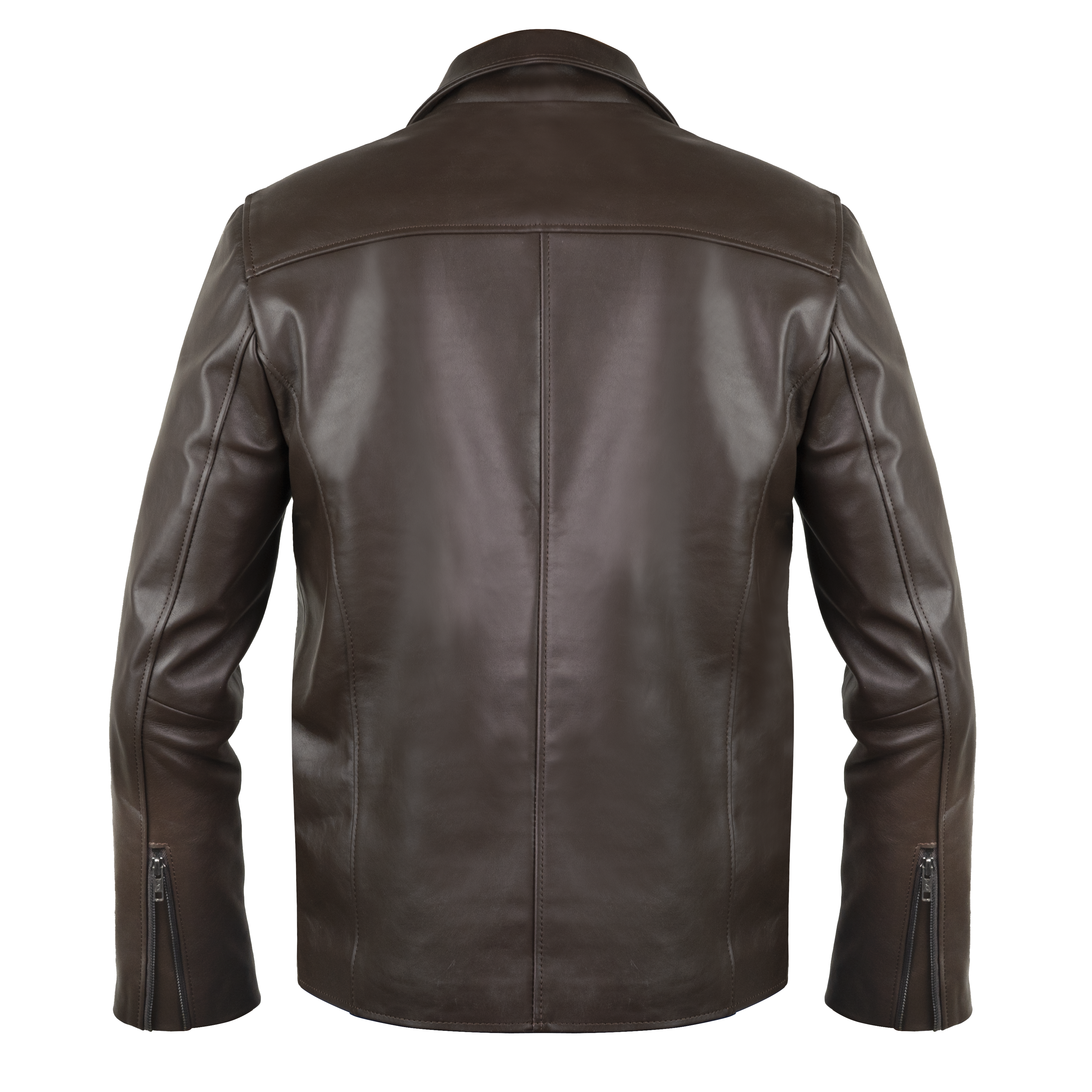 Perfecto: Jacket Hommes - Cuir Marron