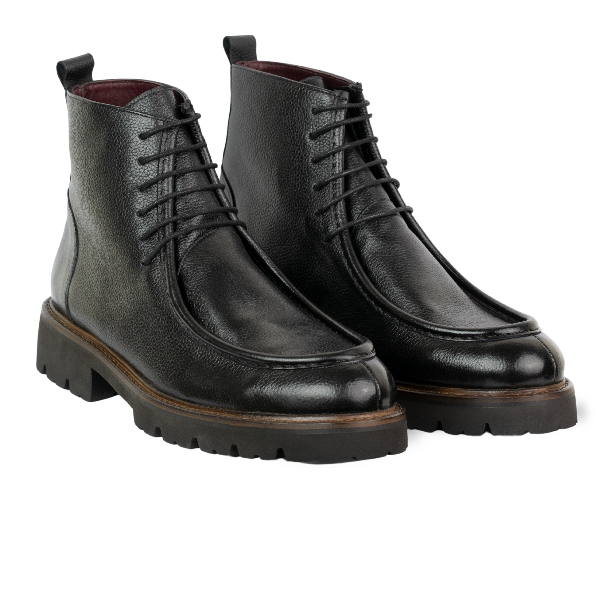 Schalk: Bottes Homme - Cuir Noir