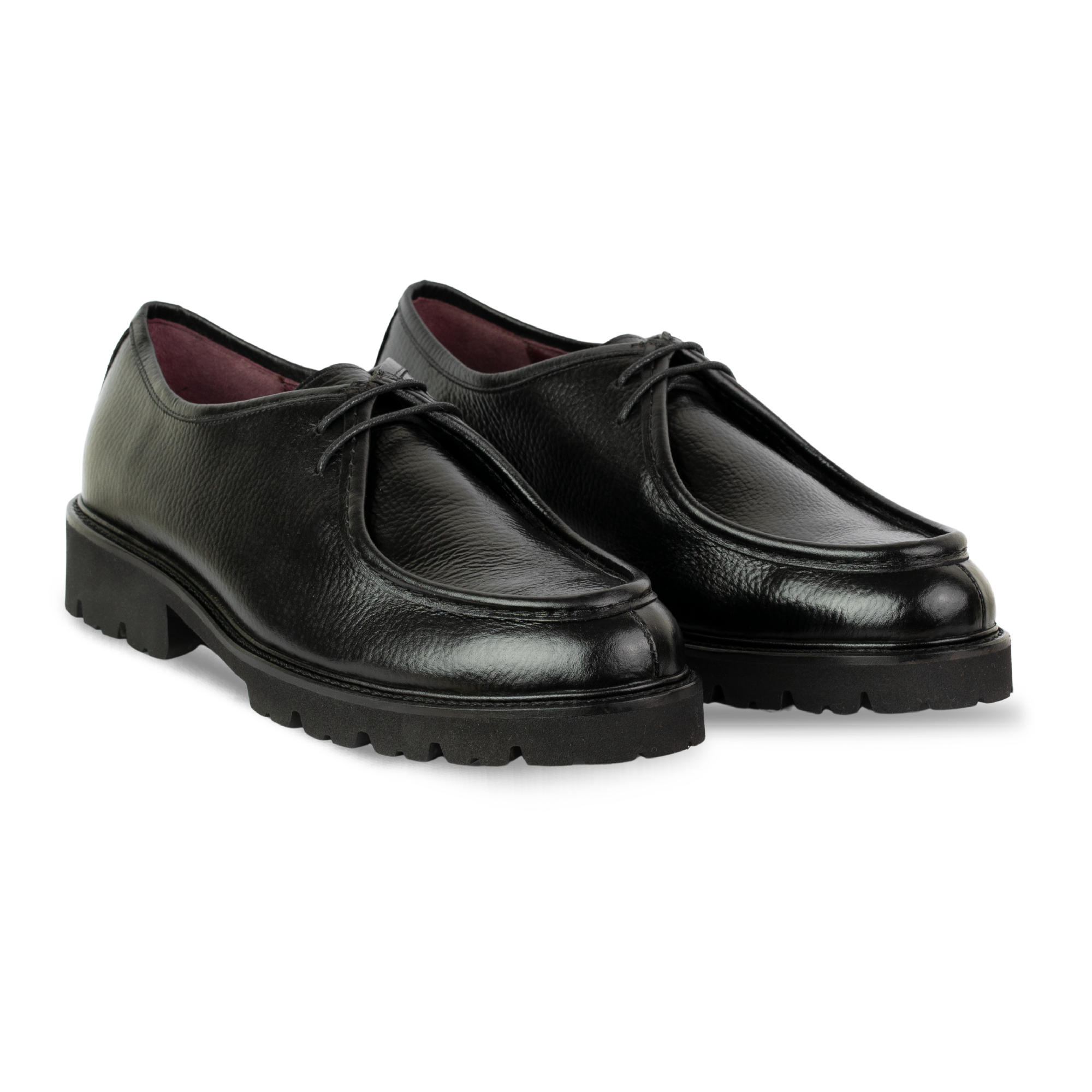 Noble: Derby Homme - Cuir Noir