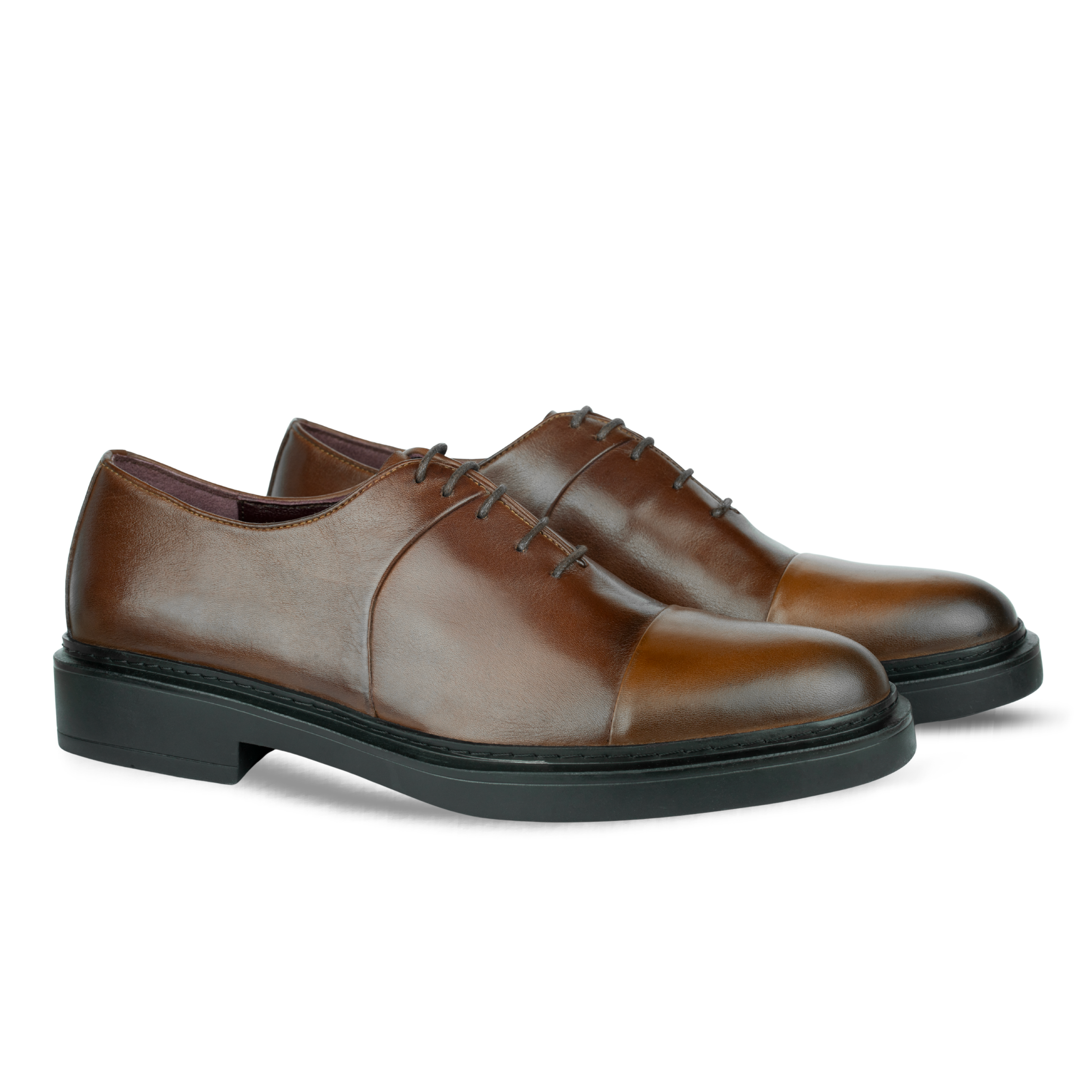 Edouard: Richelieu Homme - Cuir Marron