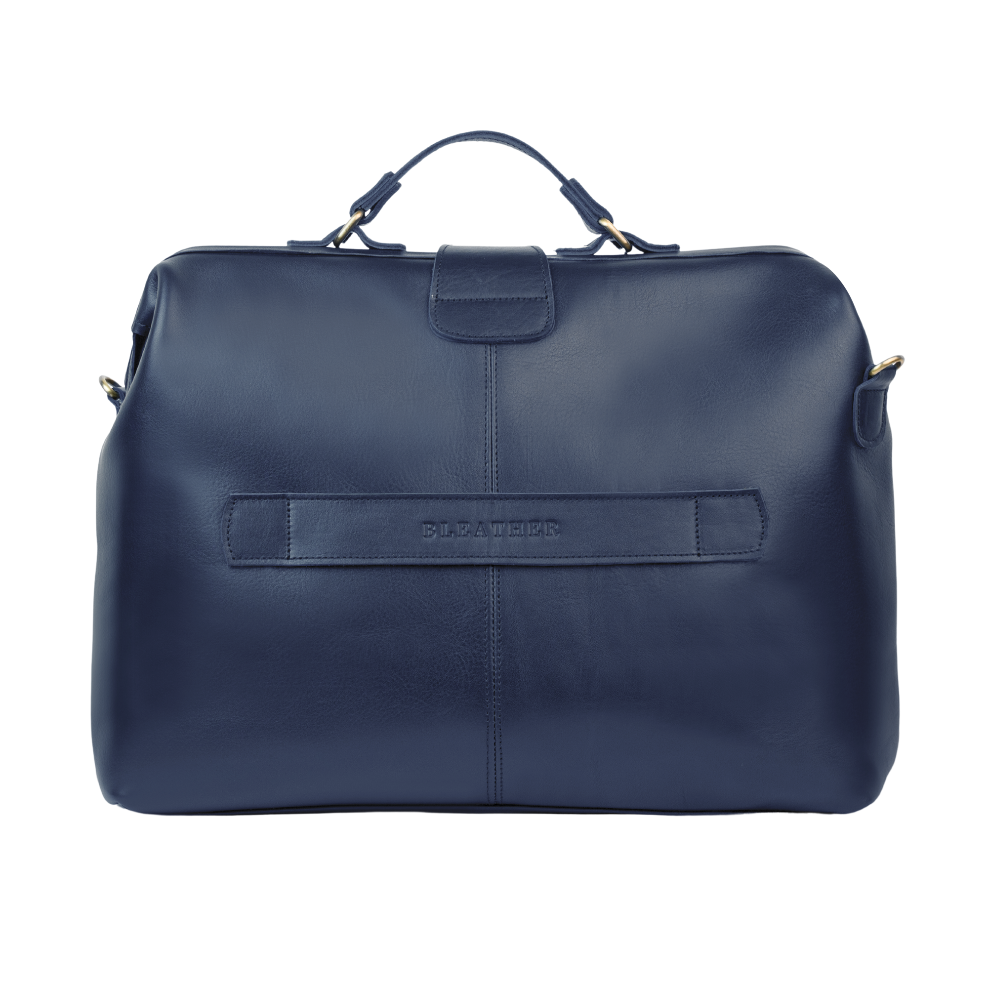 Practitioner: Cartable - Cuir Bleu