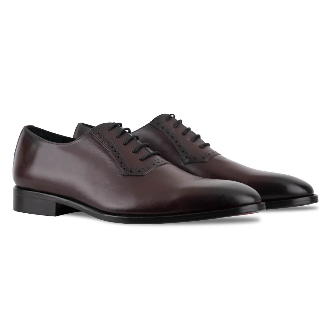 Branson: Richelieu Homme - Cuir Bordeaux