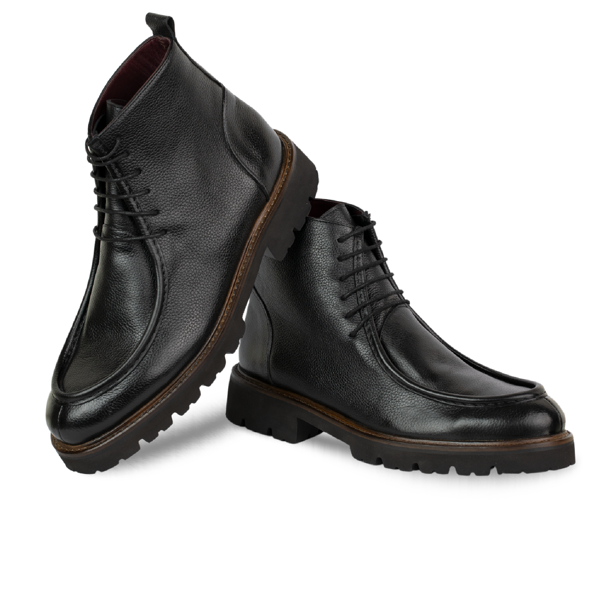 Schalk: Bottes Homme - Cuir Noir