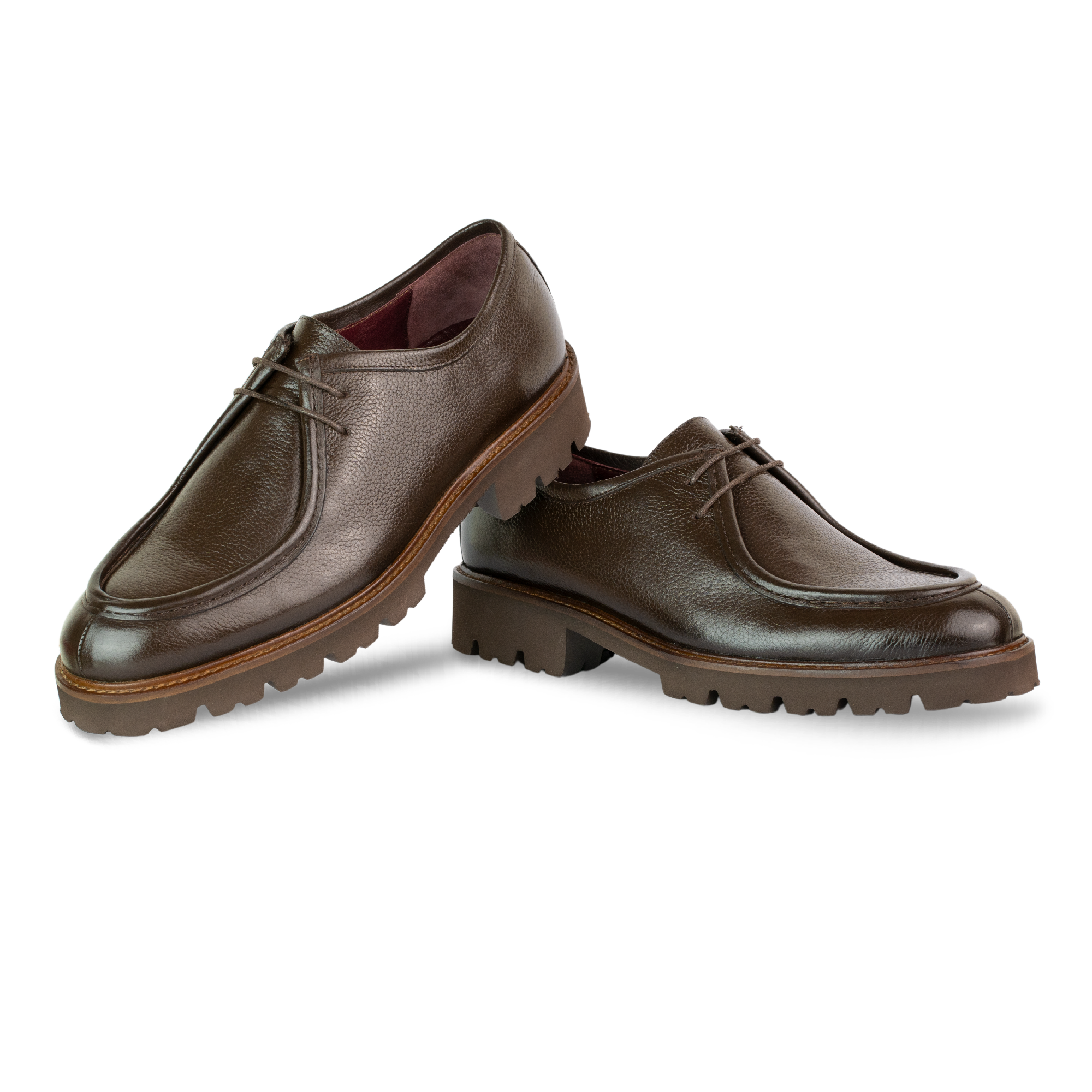Noble: Chaussure homme - Cuir Marron