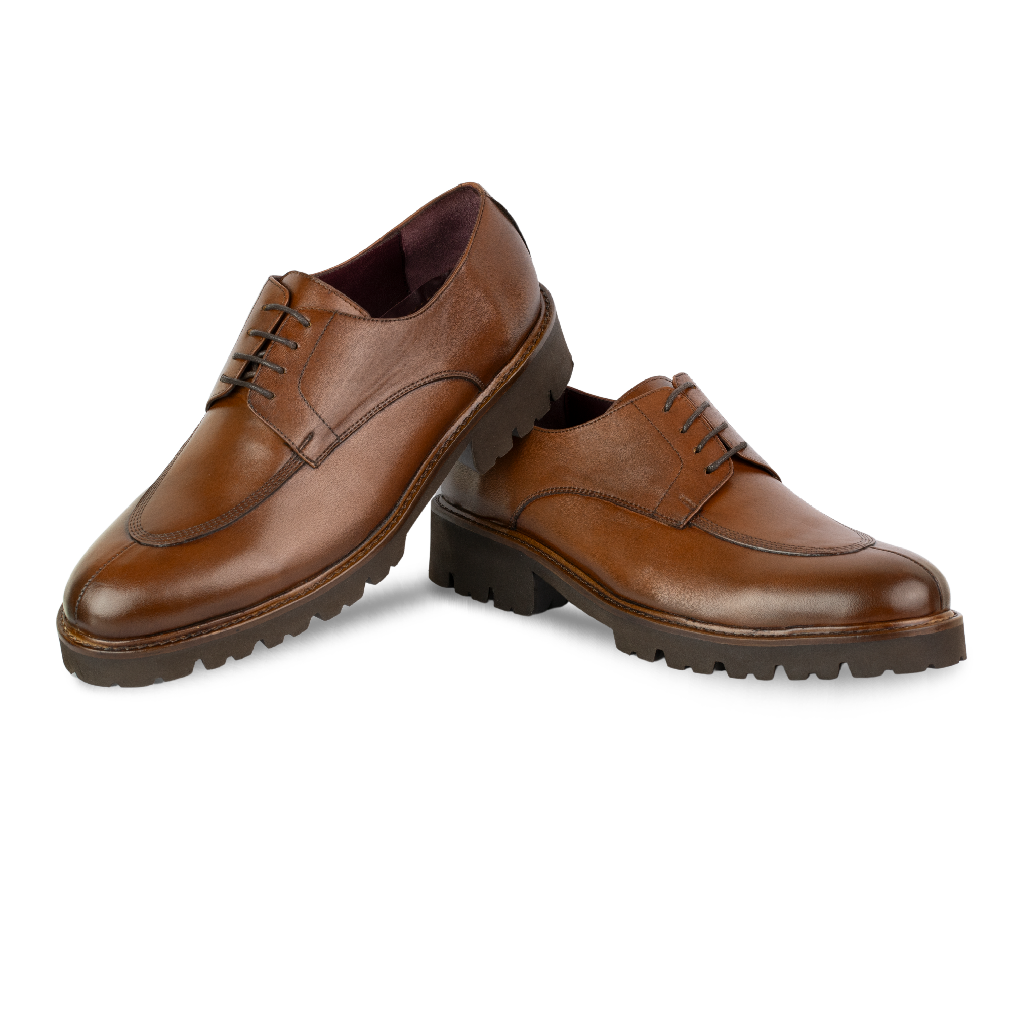 Bentley: Richelieu Homme - Cuir Cognac