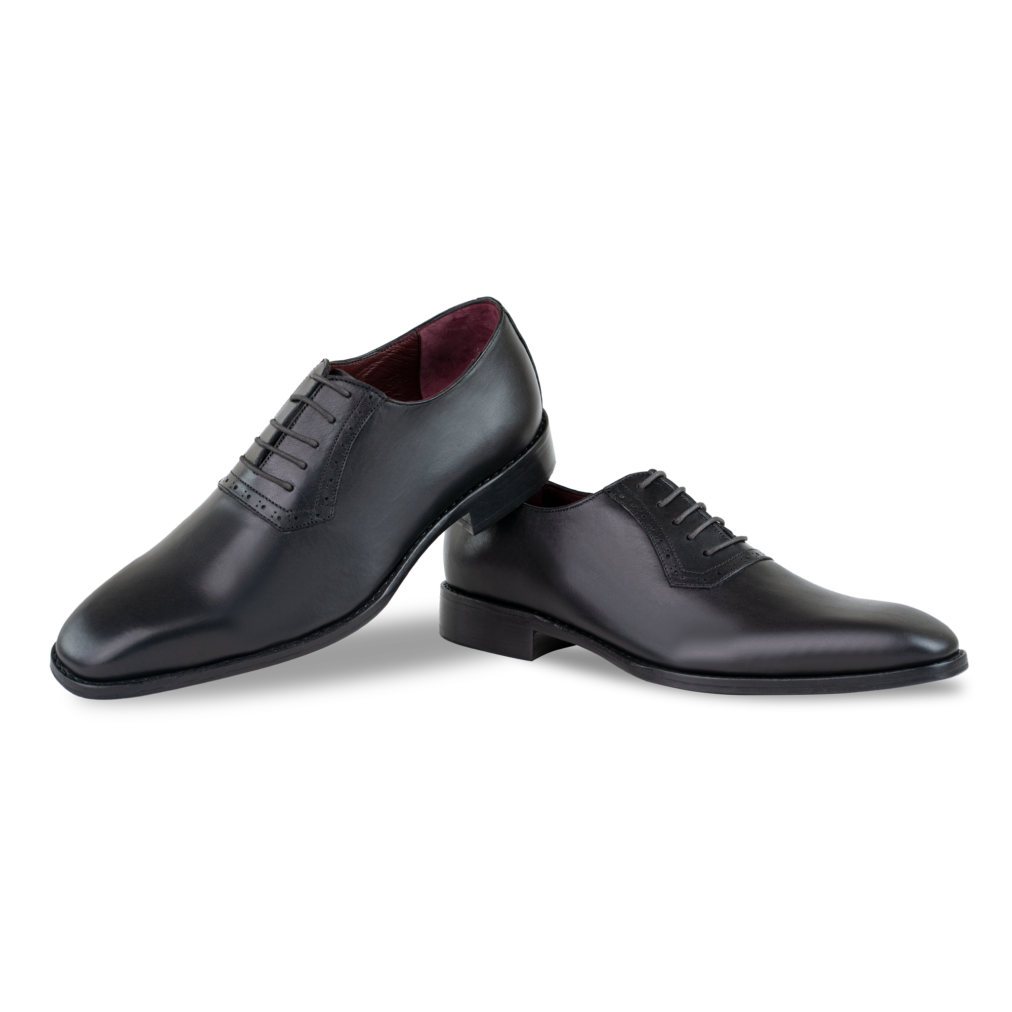Branson: Richelieu Homme - Cuir Noir