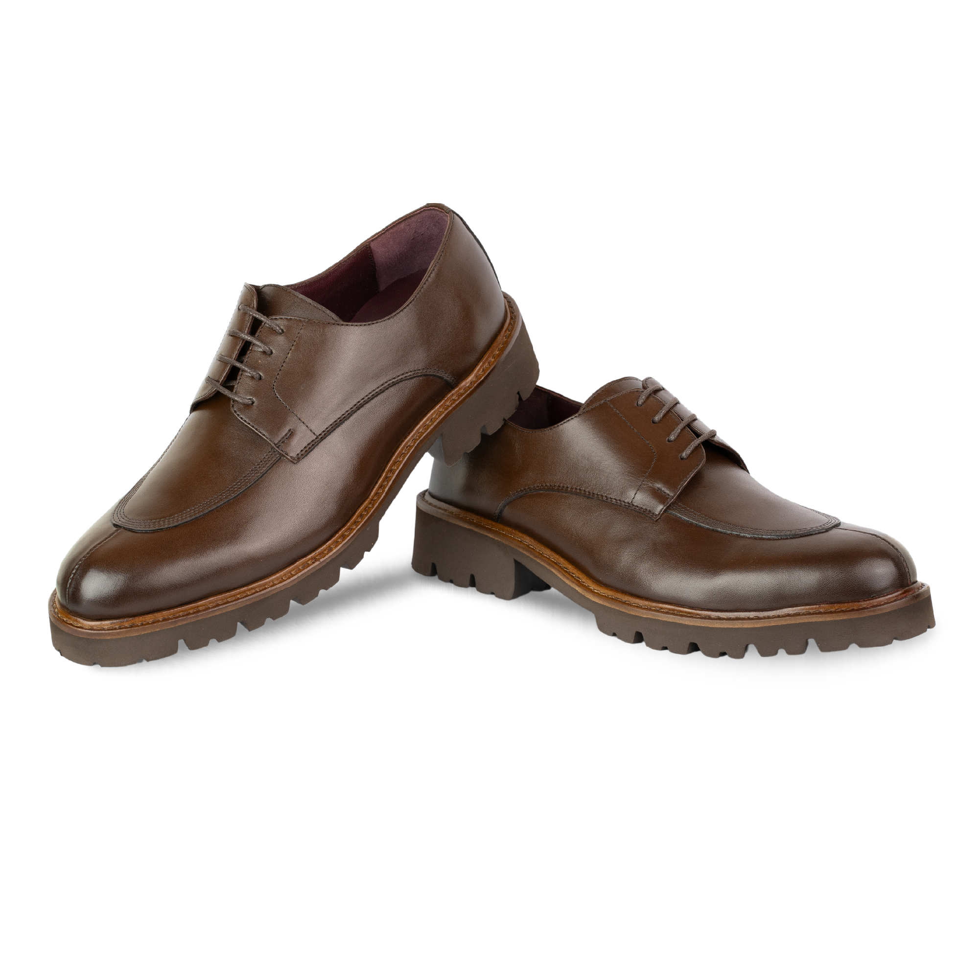 Bentley: Richelieu Homme - Cuir Marron
