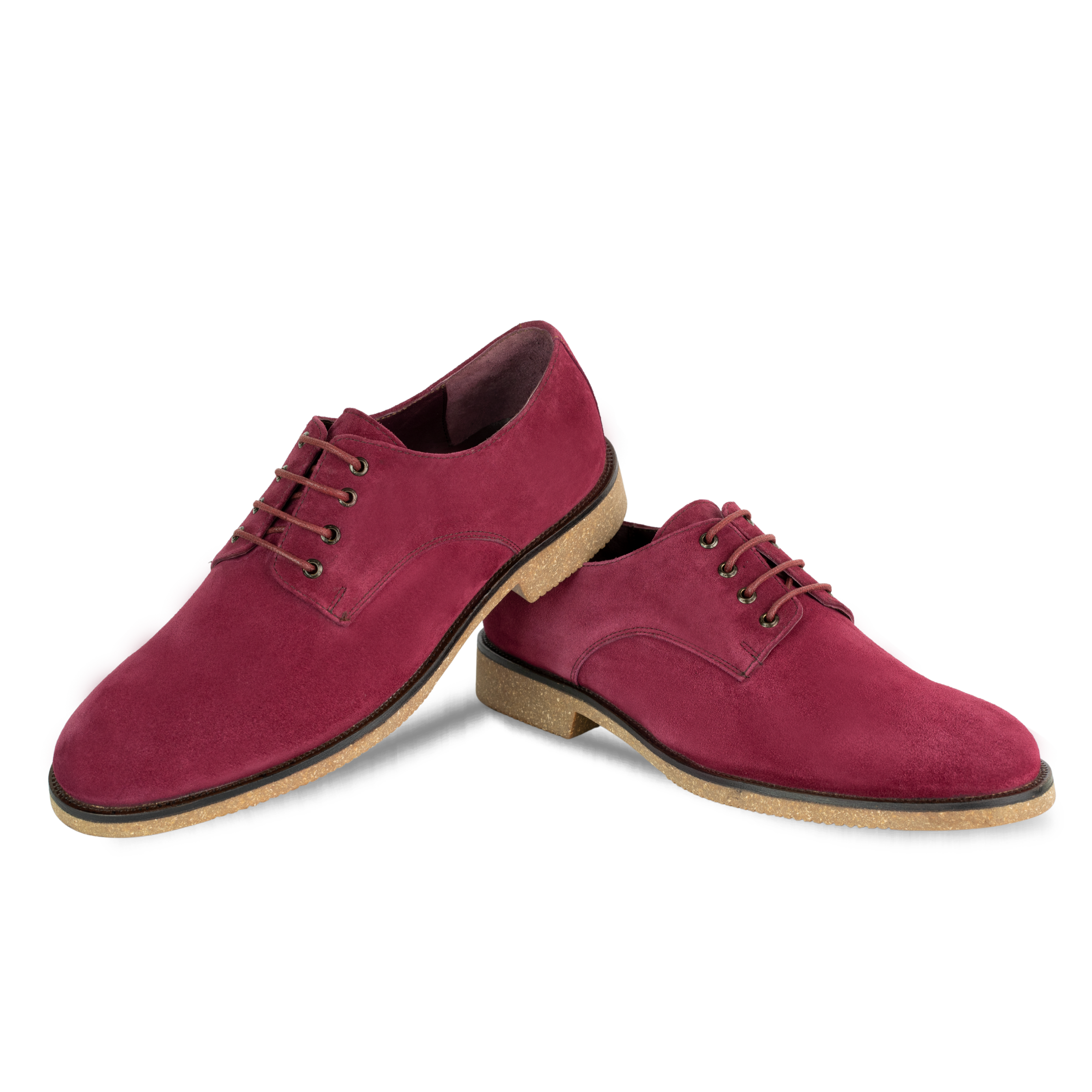 Clive: Derby Homme - Daim Violet
