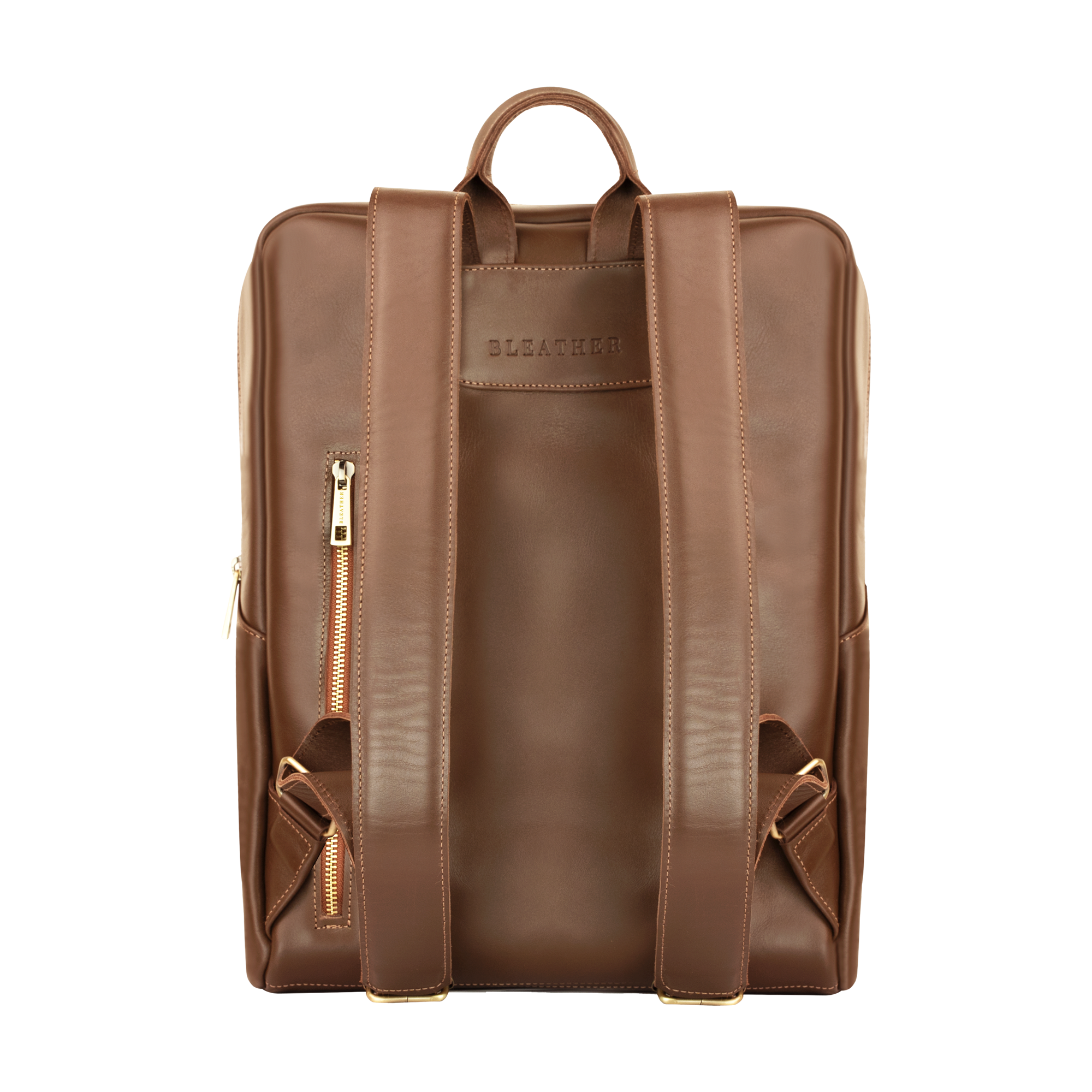Atlas: Sac à dos - Cuir Camel
