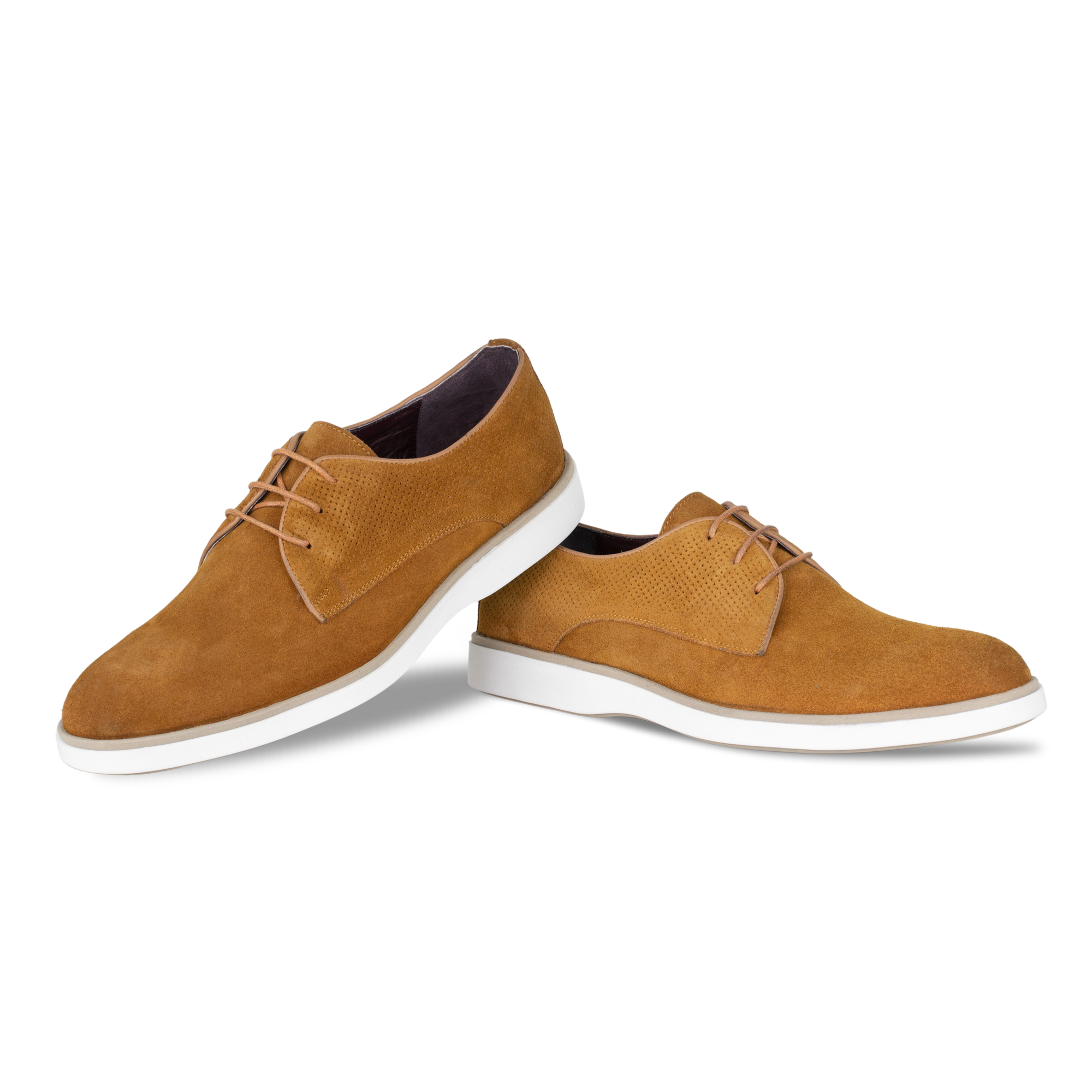 Jersey: Derby Homme - Daim Cognac