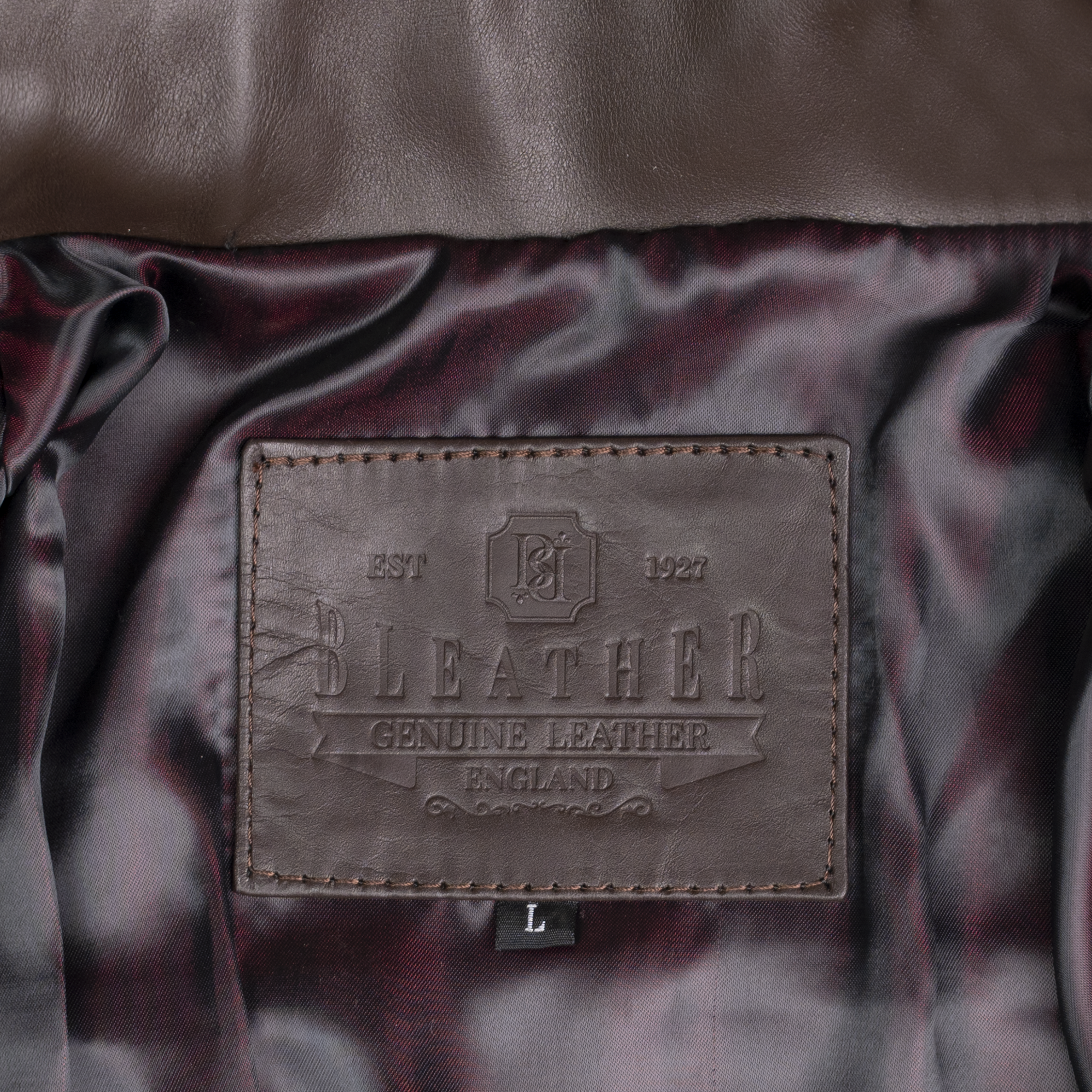 Perfecto: Jacket Hommes - Cuir Marron