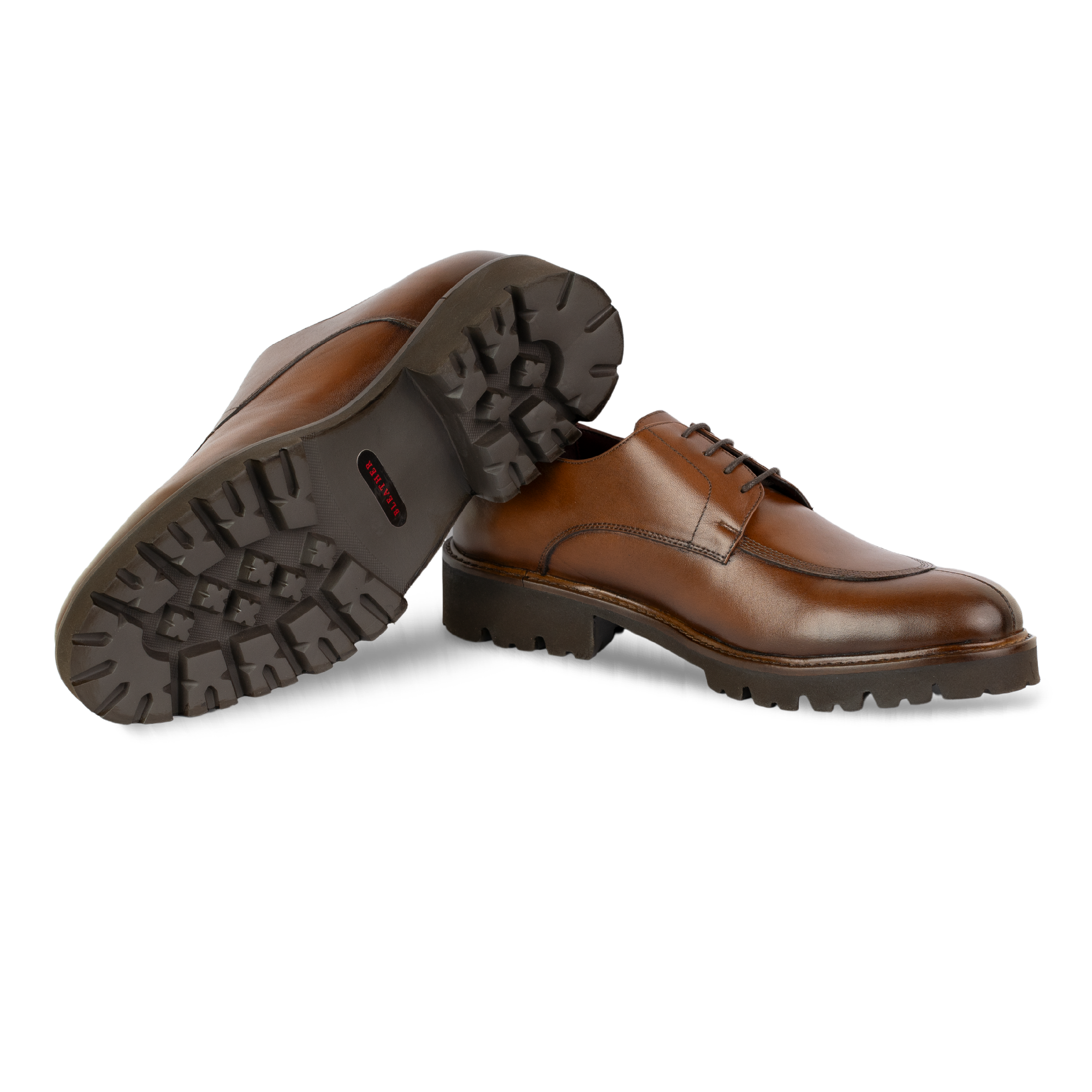 Bentley: Richelieu Homme - Cuir Cognac
