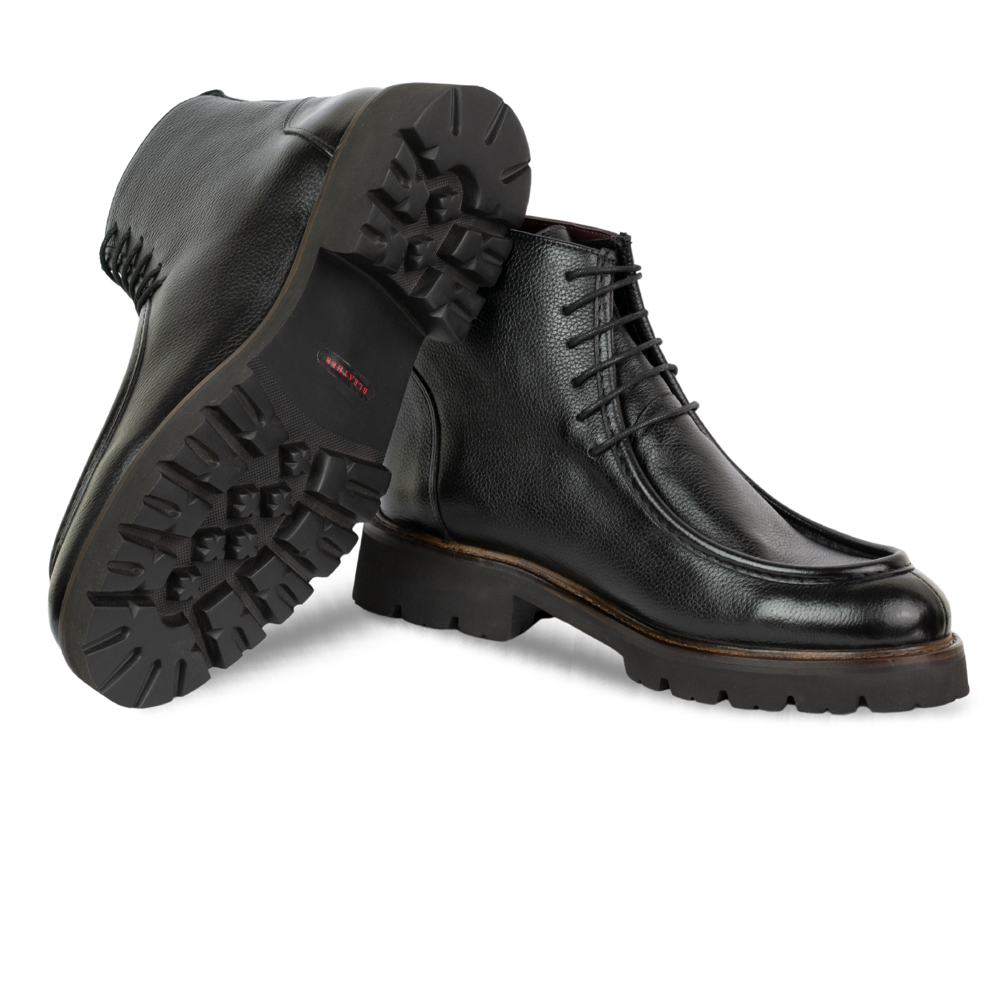 Schalk: Bottes Homme - Cuir Noir