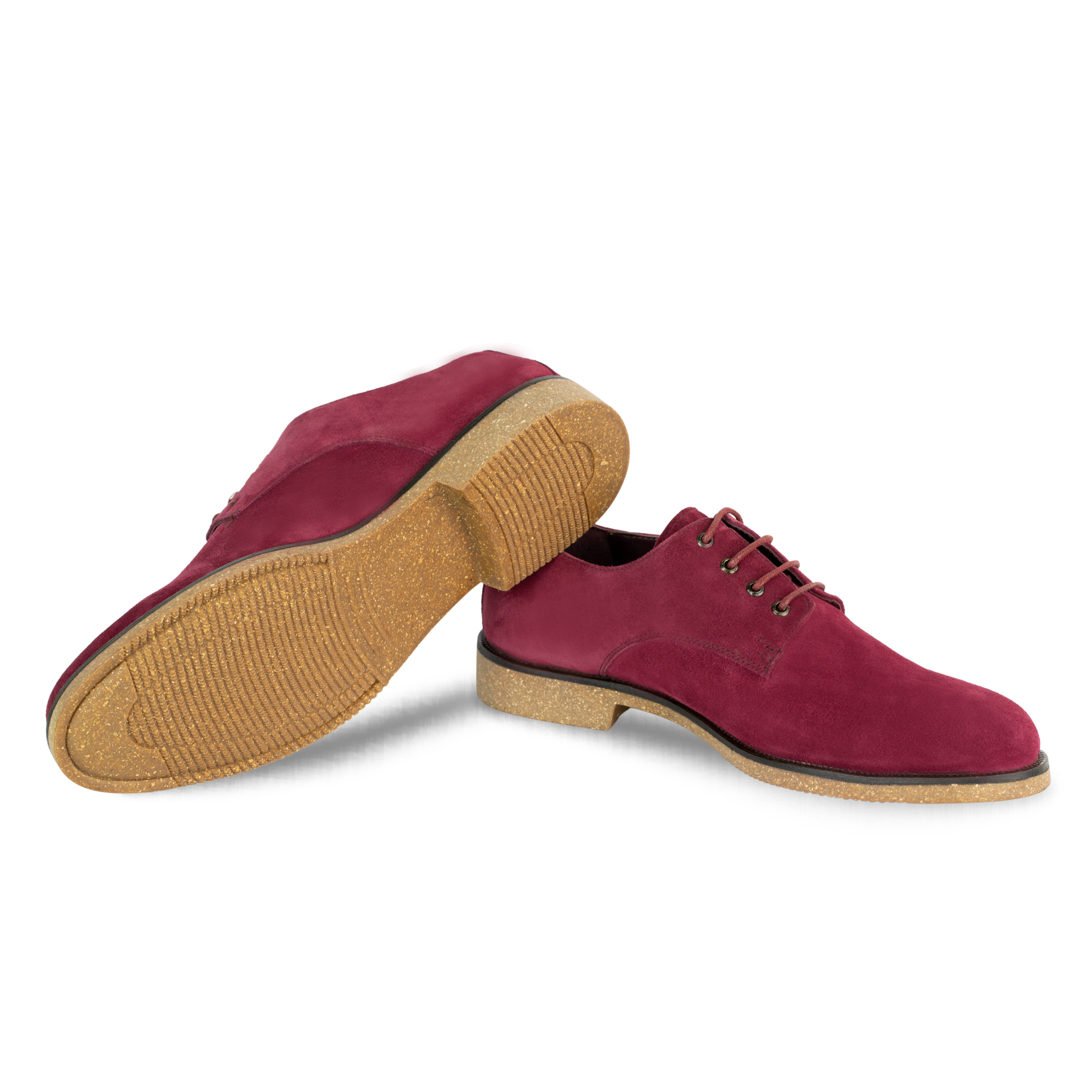 Clive: Derby Homme - Daim Violet