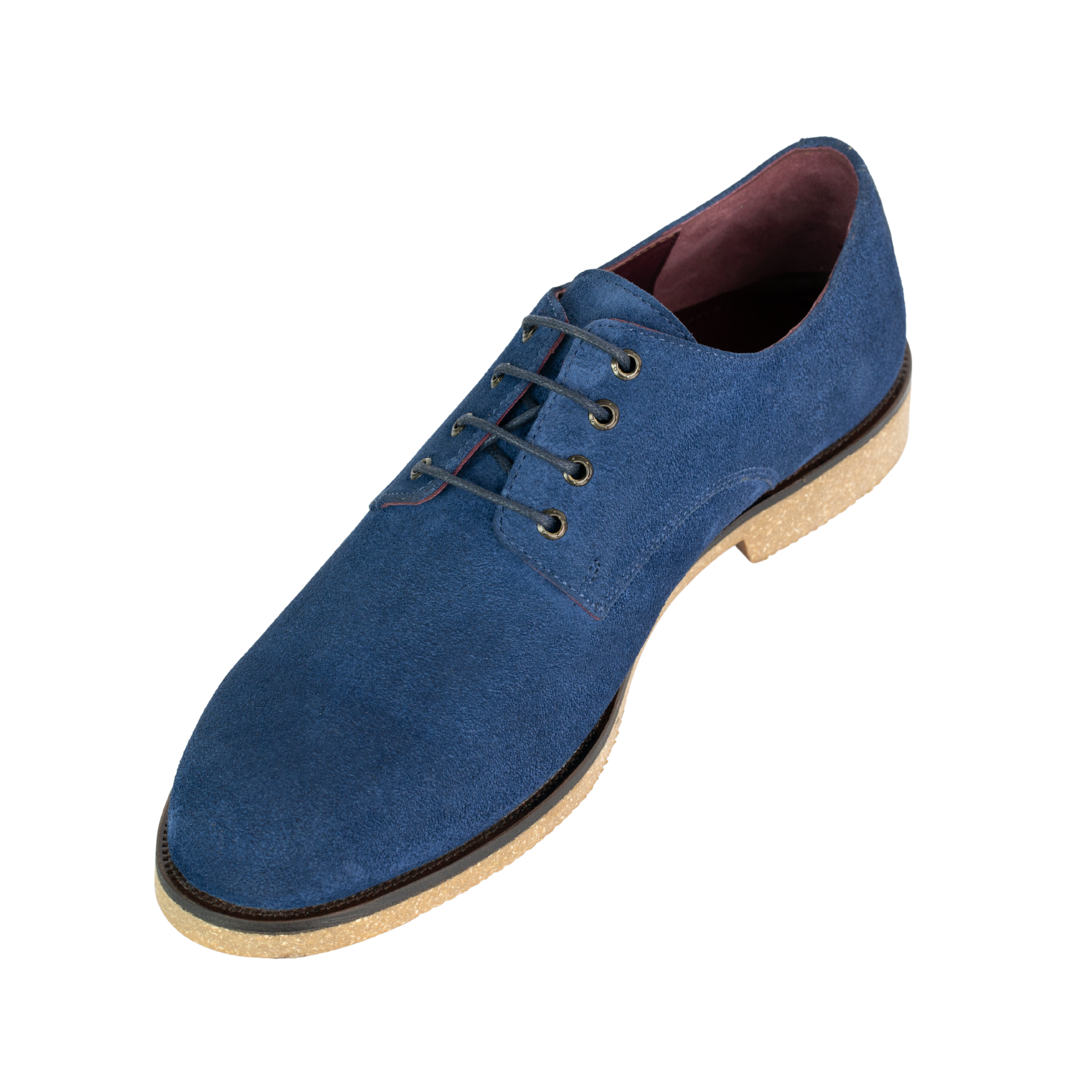 Clive: Derby Homme - Daim Bleu