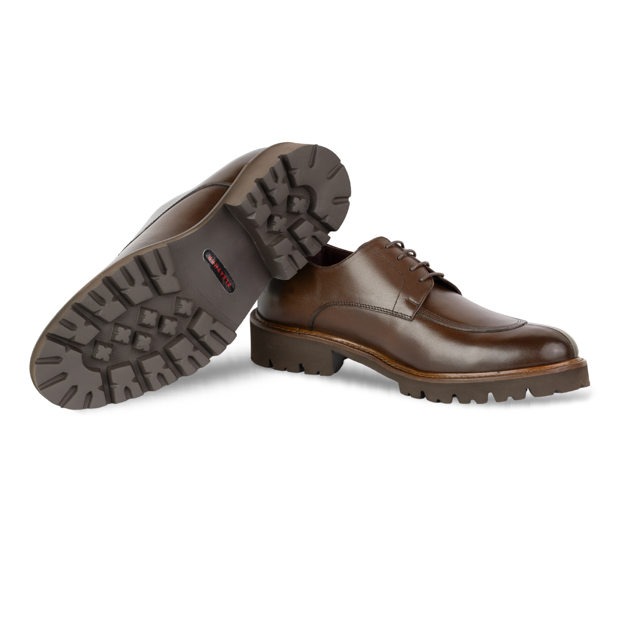Bentley: Richelieu Homme - Cuir Marron