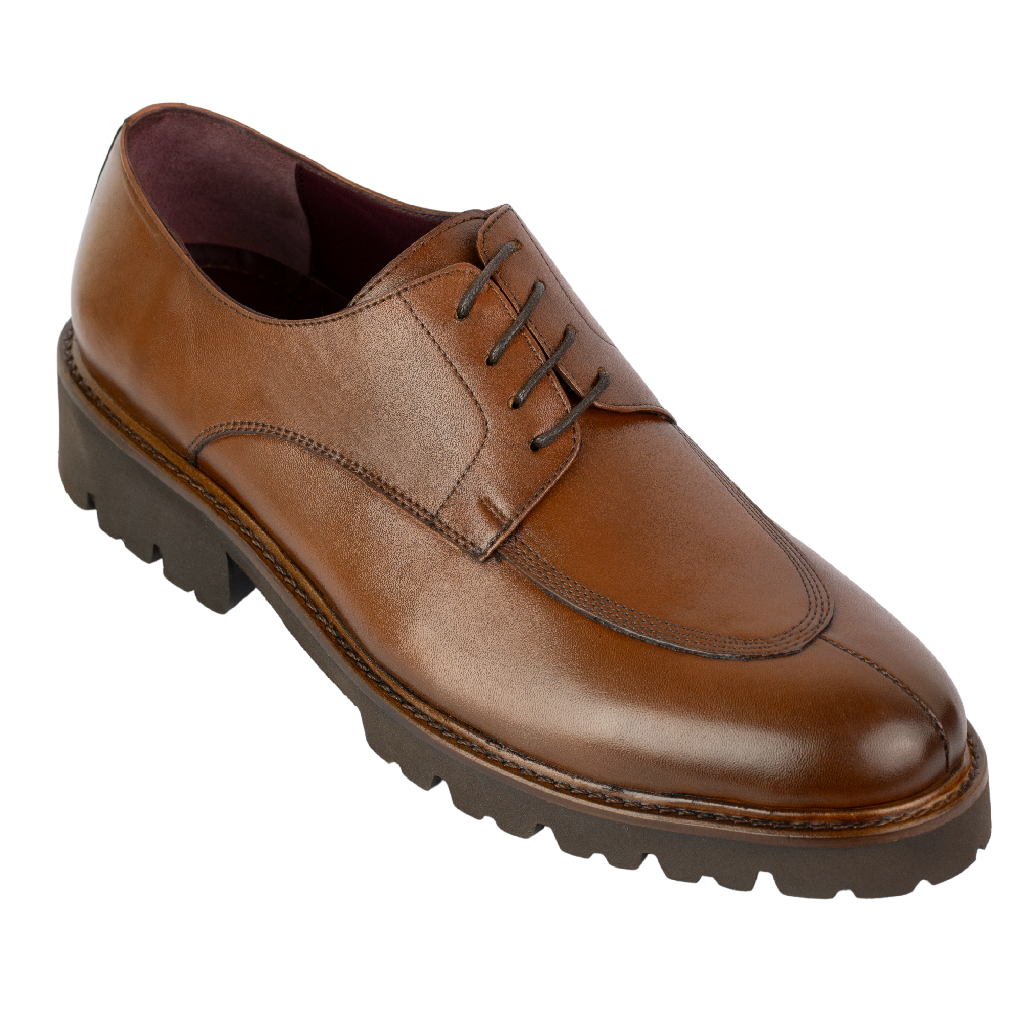 Bentley: Richelieu Homme - Cuir Cognac