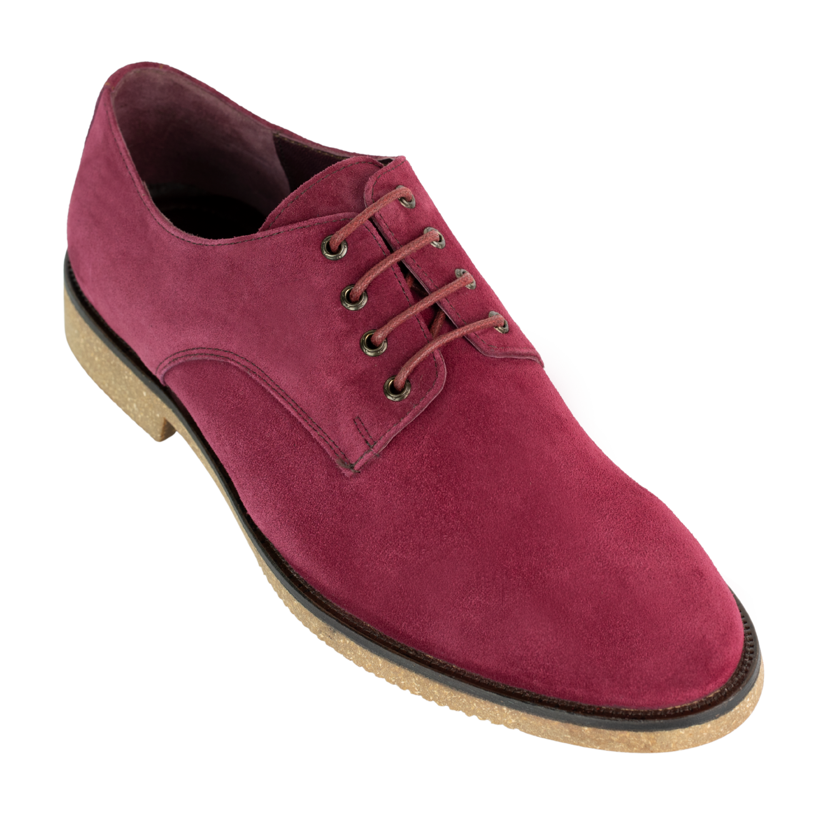 Clive: Derby Homme - Daim Violet