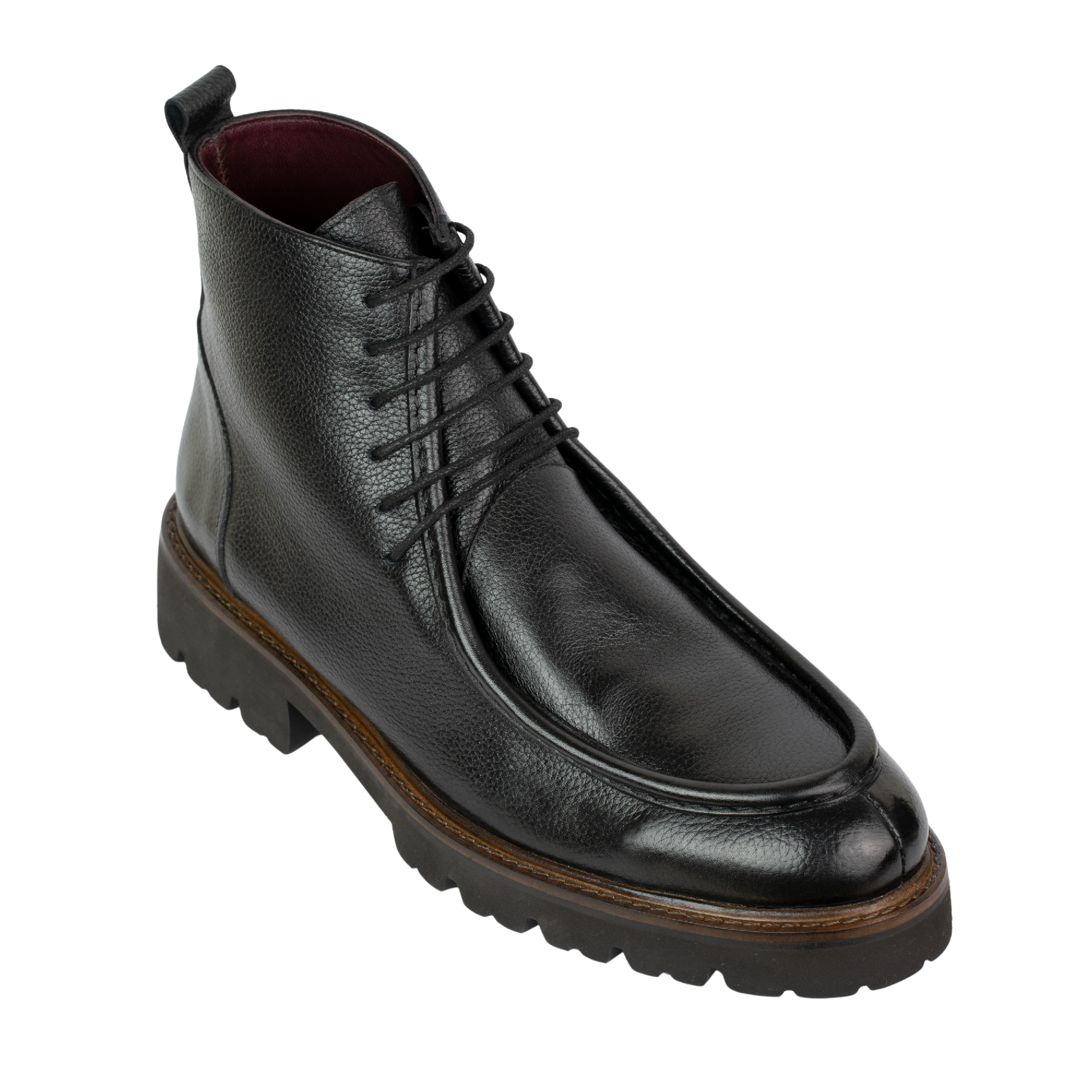 Schalk: Bottes Homme - Cuir Noir