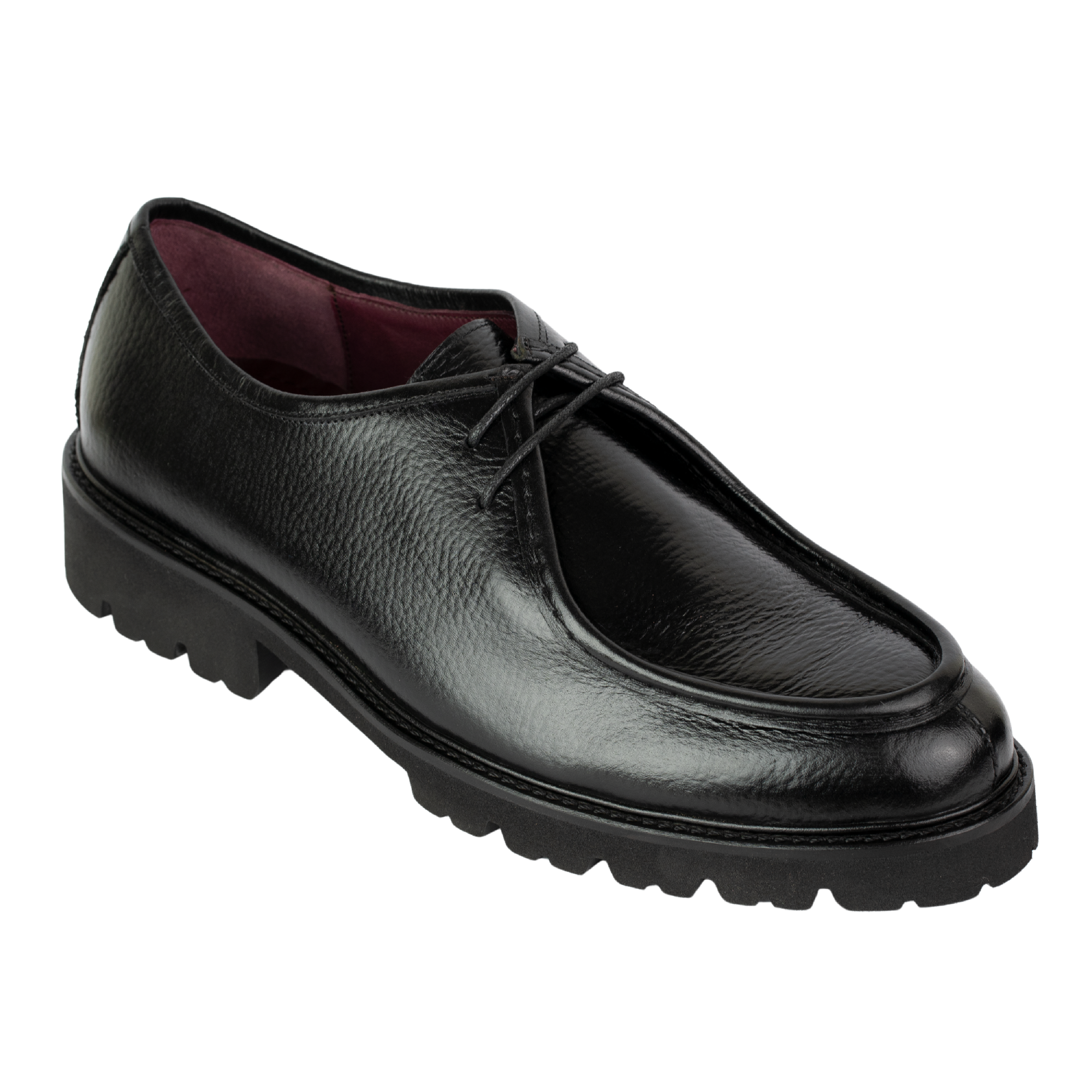 Noble: Derby Homme - Cuir Noir