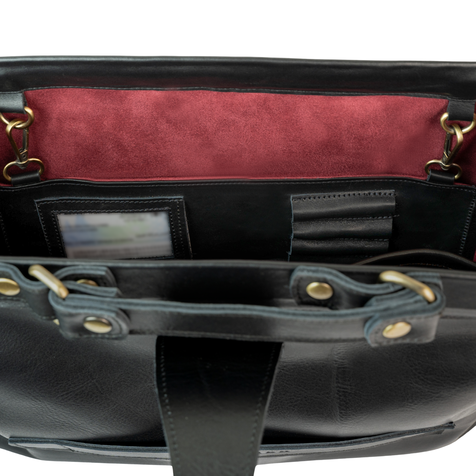Practitioner: Cartable - Cuir Noir