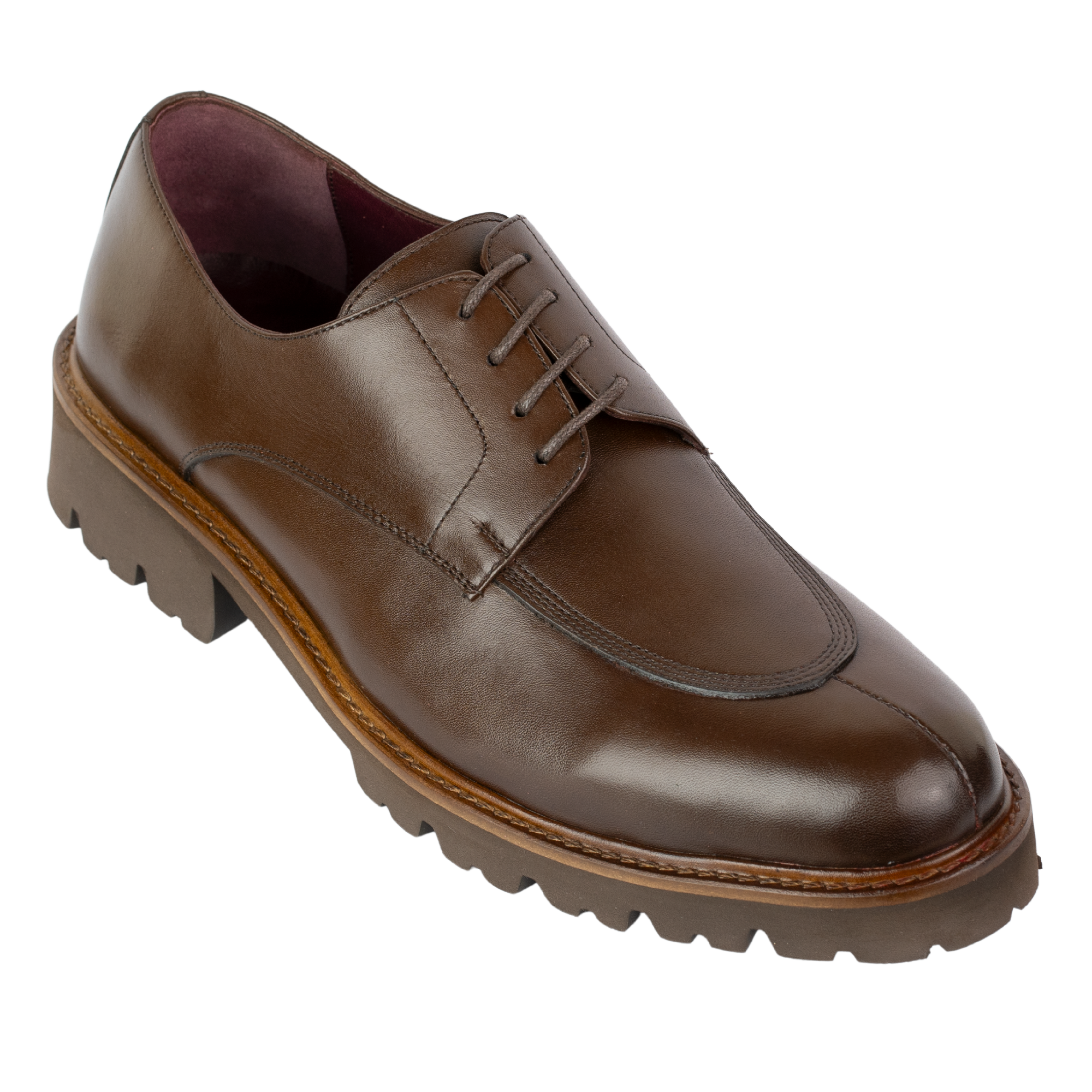 Bentley: Richelieu Homme - Cuir Marron