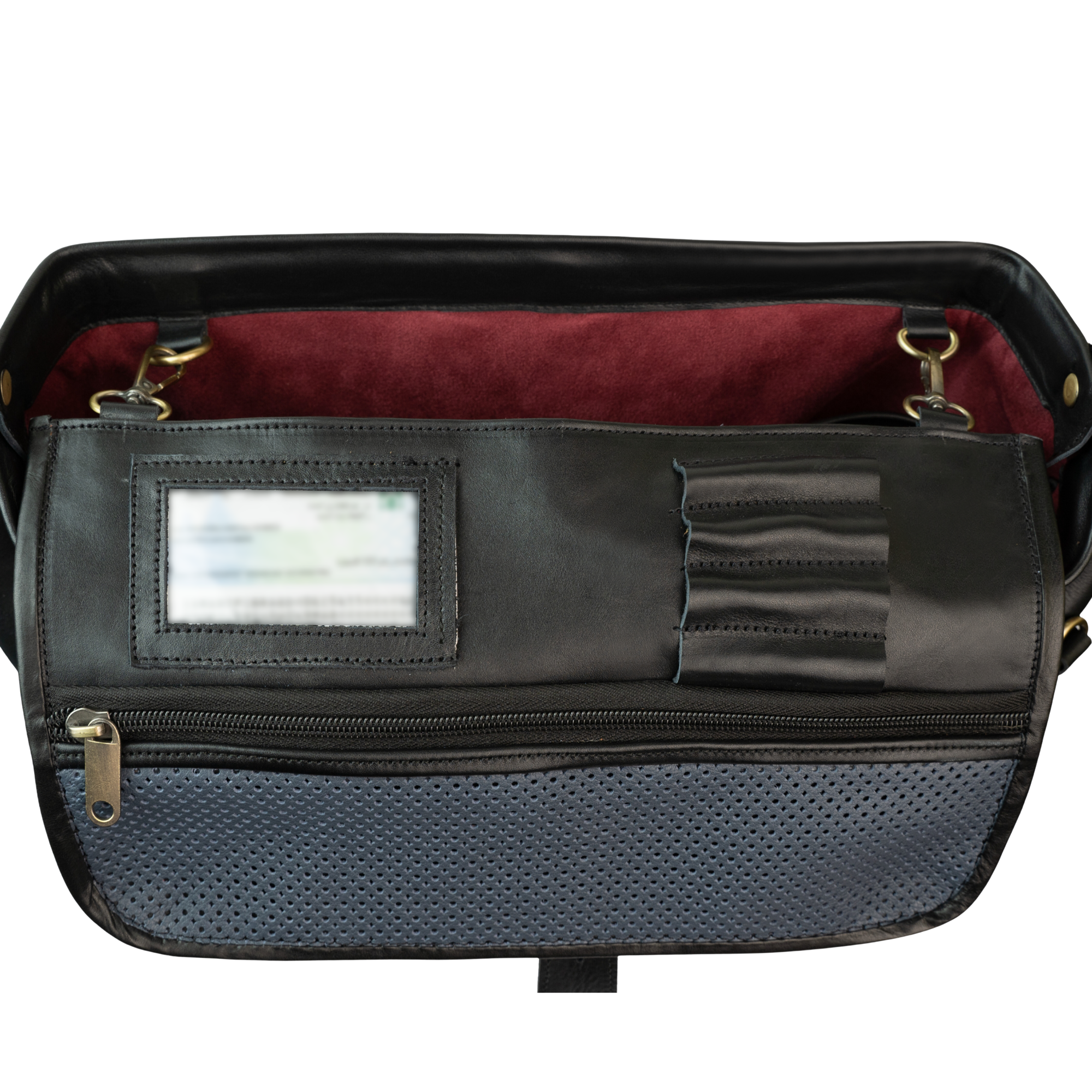 Practitioner: Cartable - Cuir Noir