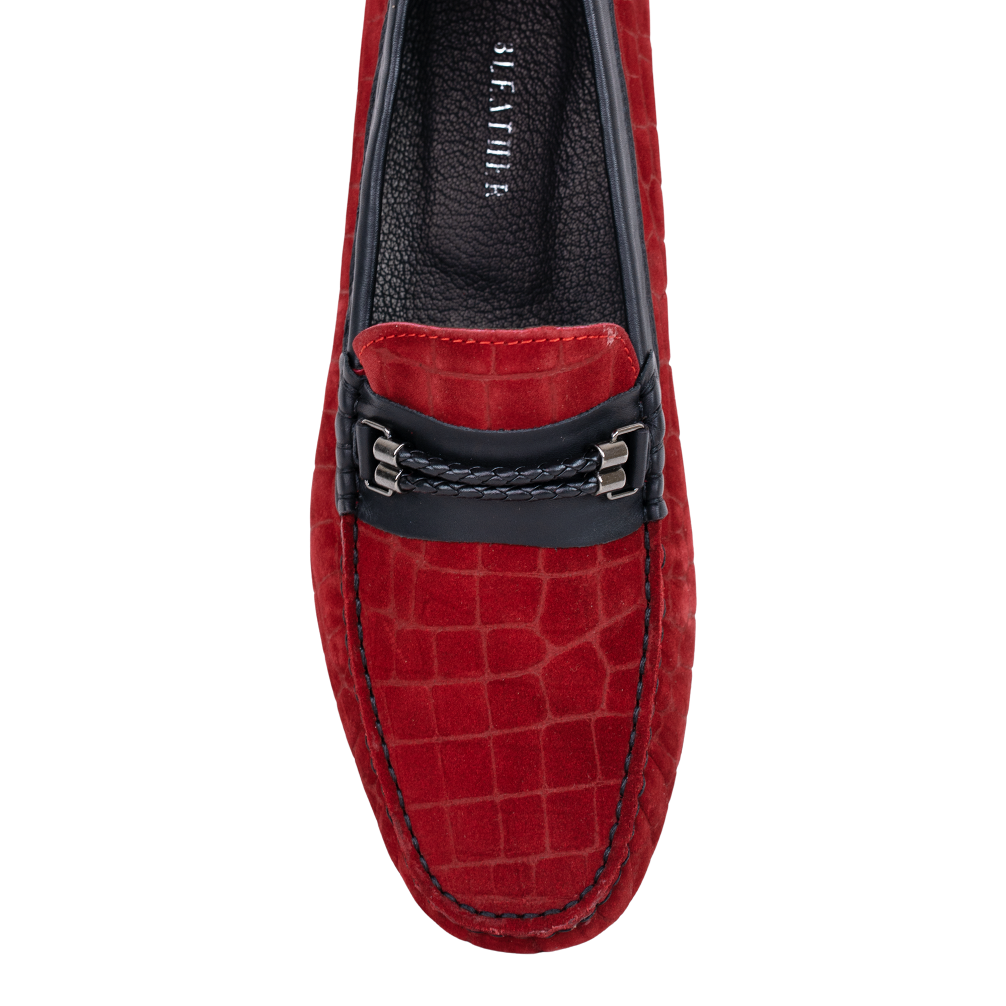 Oscar: Mocassin Homme - Daim Rouge