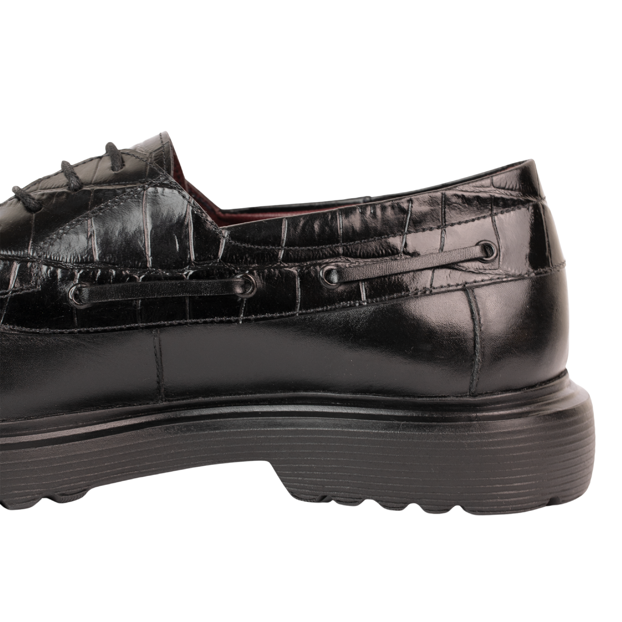Monarch: Derby Homme - Cuir Noir