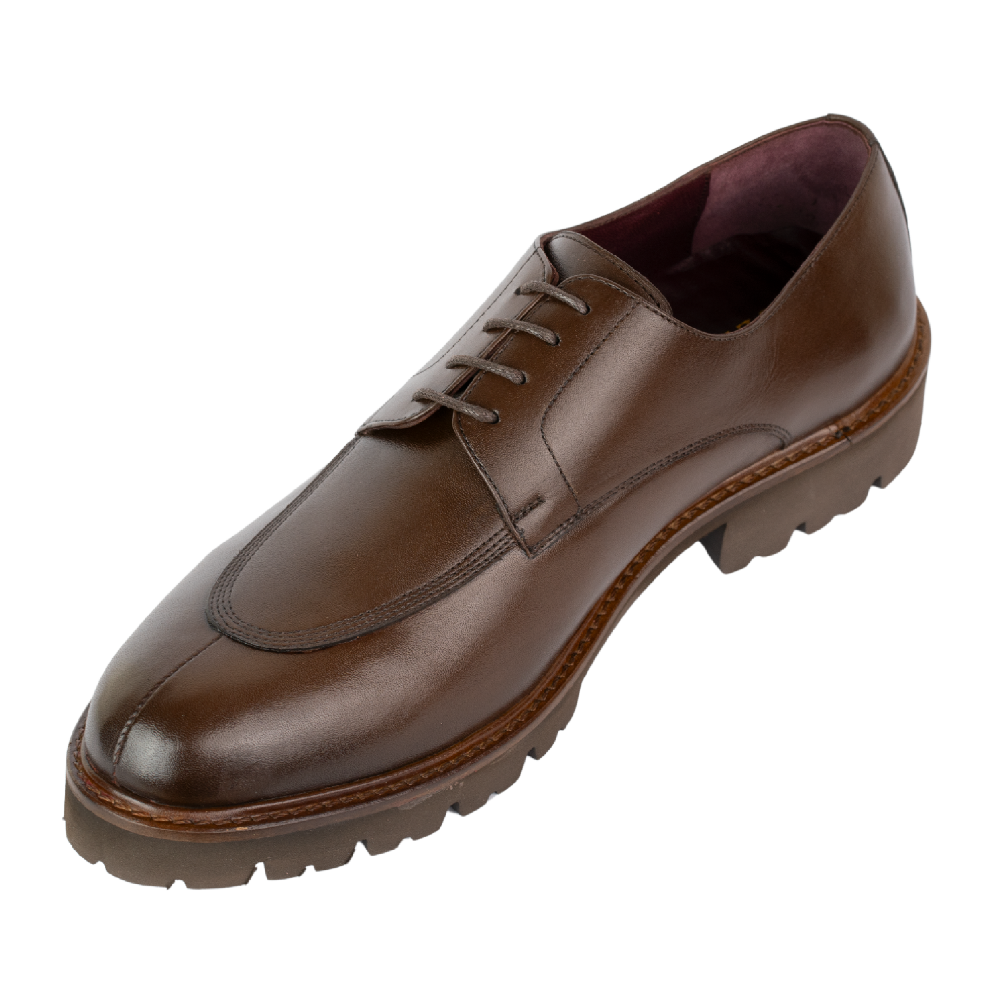Bentley: Richelieu Homme - Cuir Marron