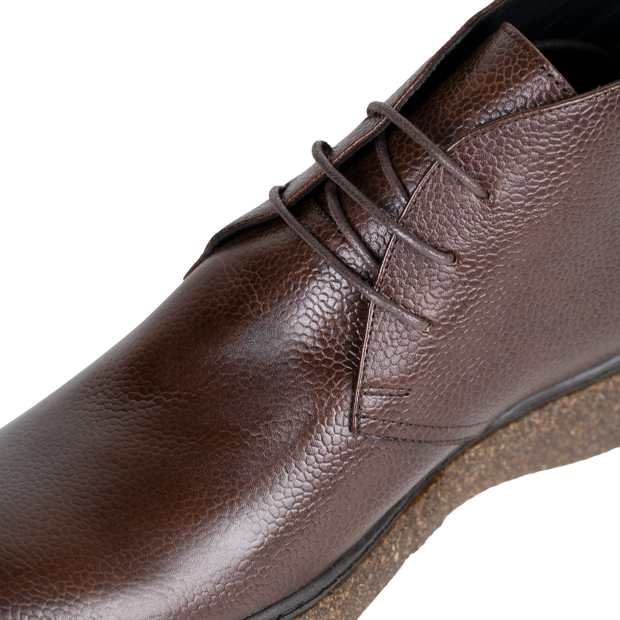 Bridge: Demi Bottes Homme - Cuir Marron