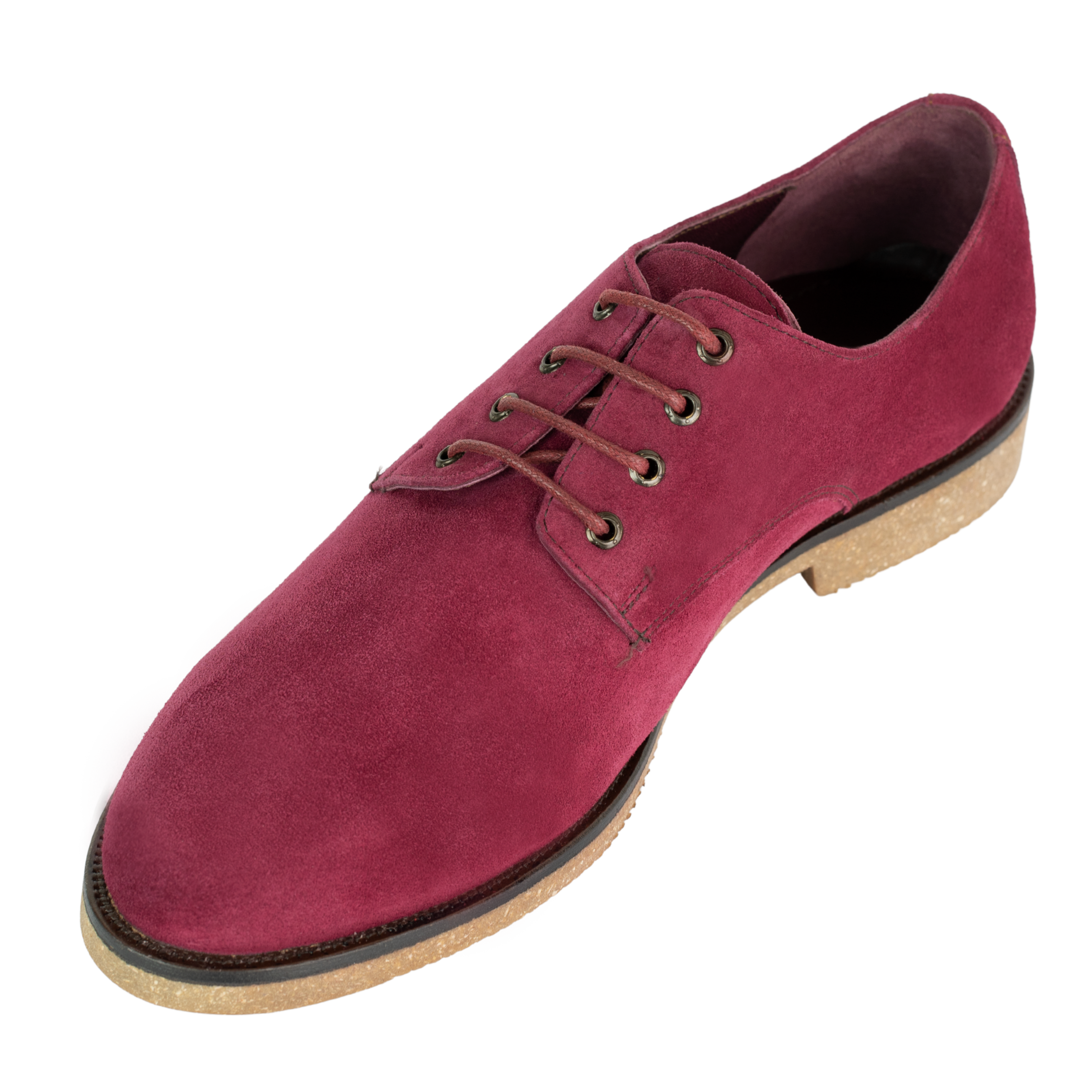 Clive: Derby Homme - Daim Violet