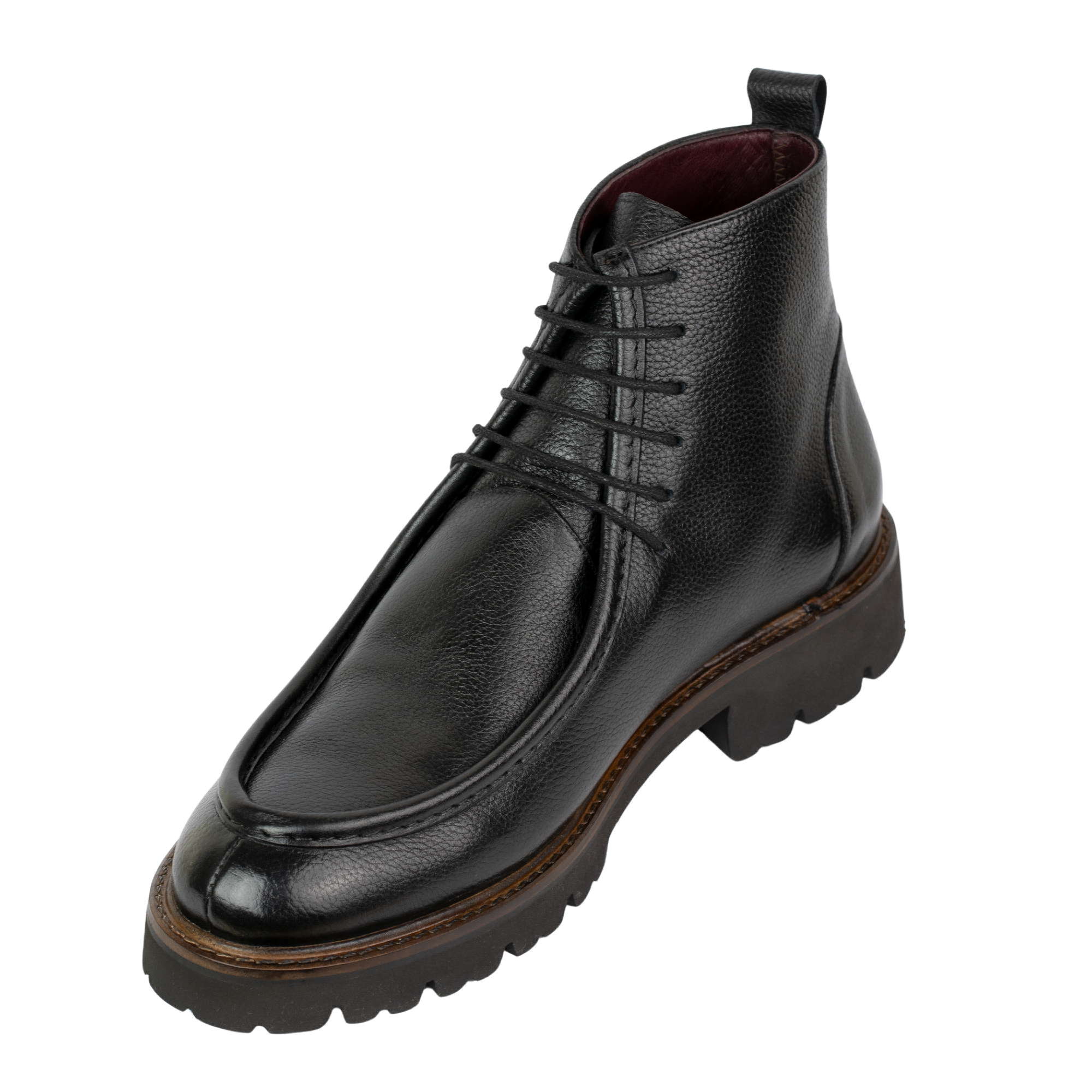 Schalk: Bottes Homme - Cuir Noir