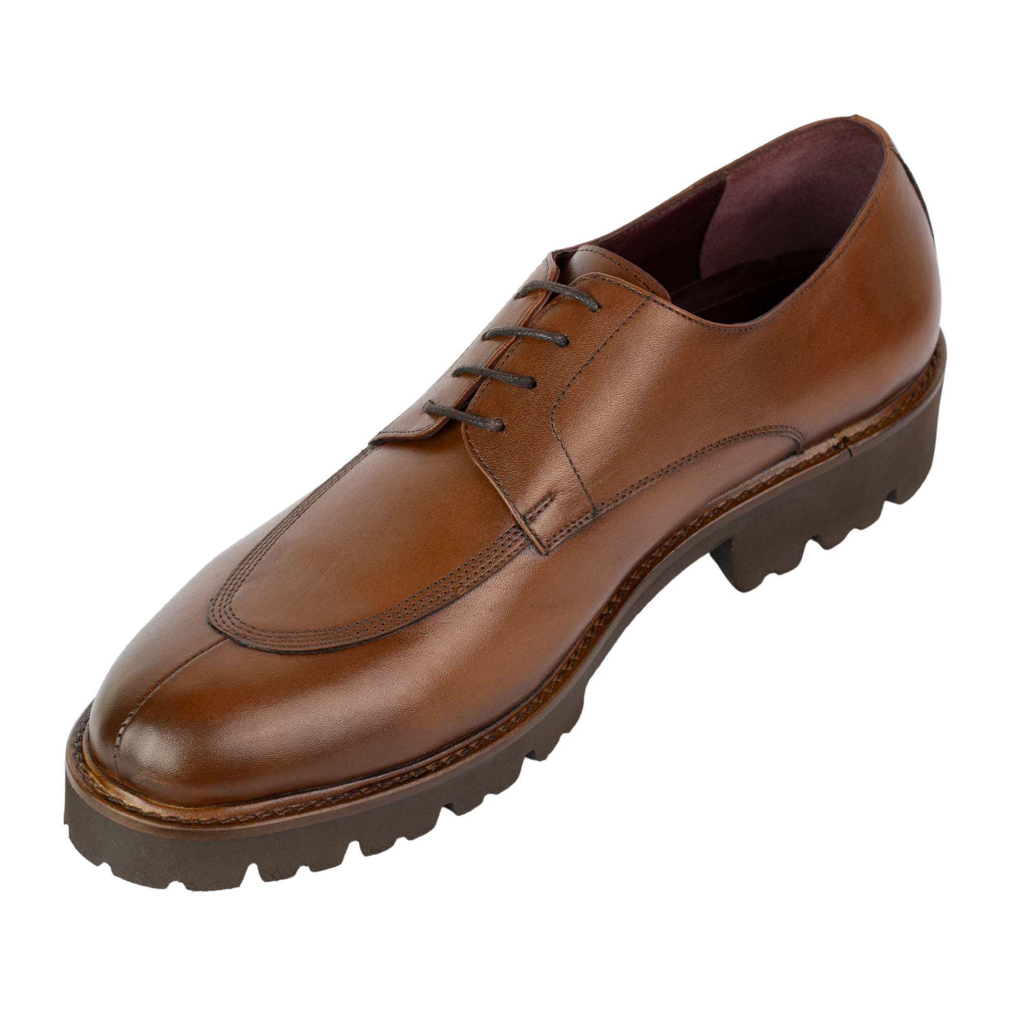 Bentley: Richelieu Homme - Cuir Cognac