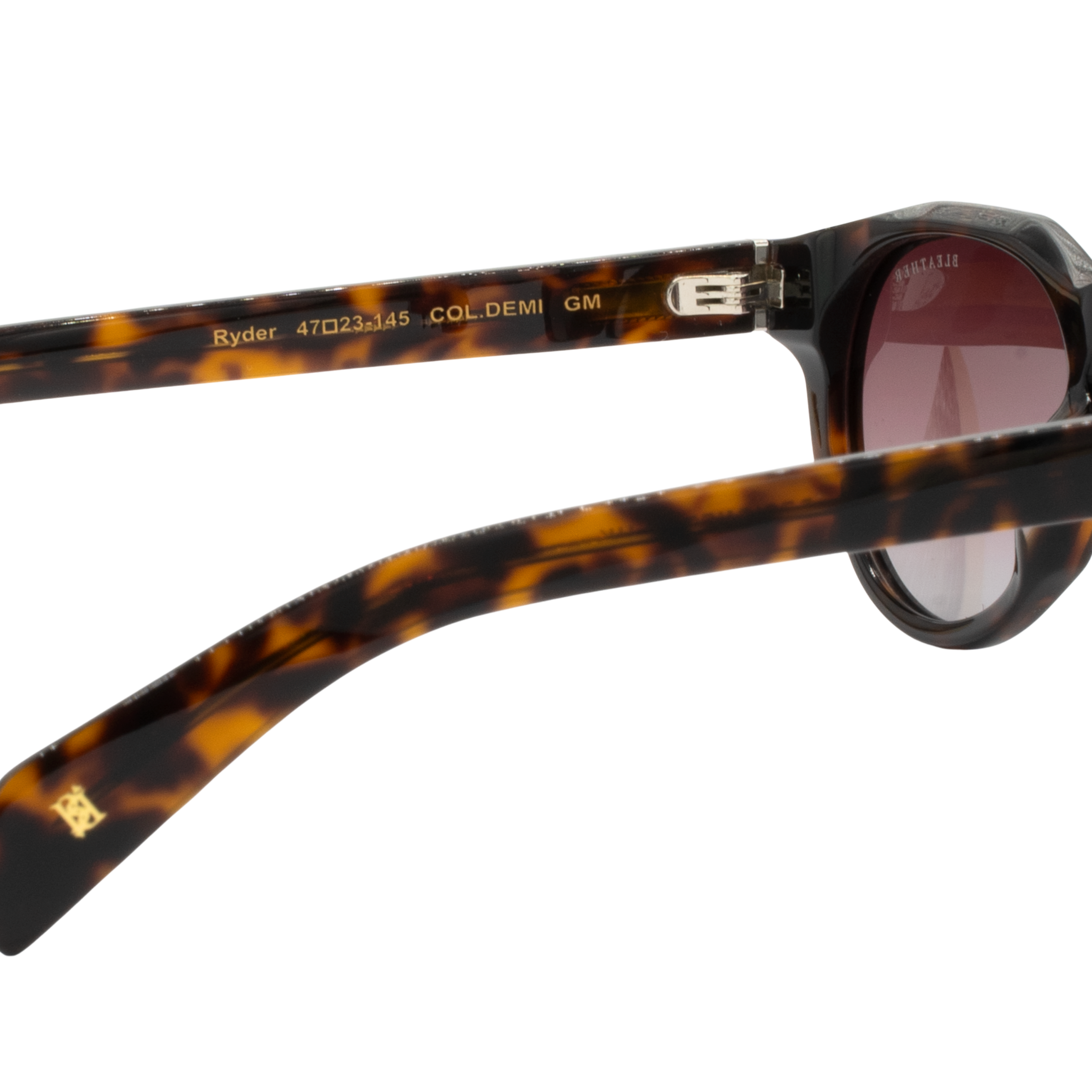 Ryder: Lunettes de soleil de luxe Havane