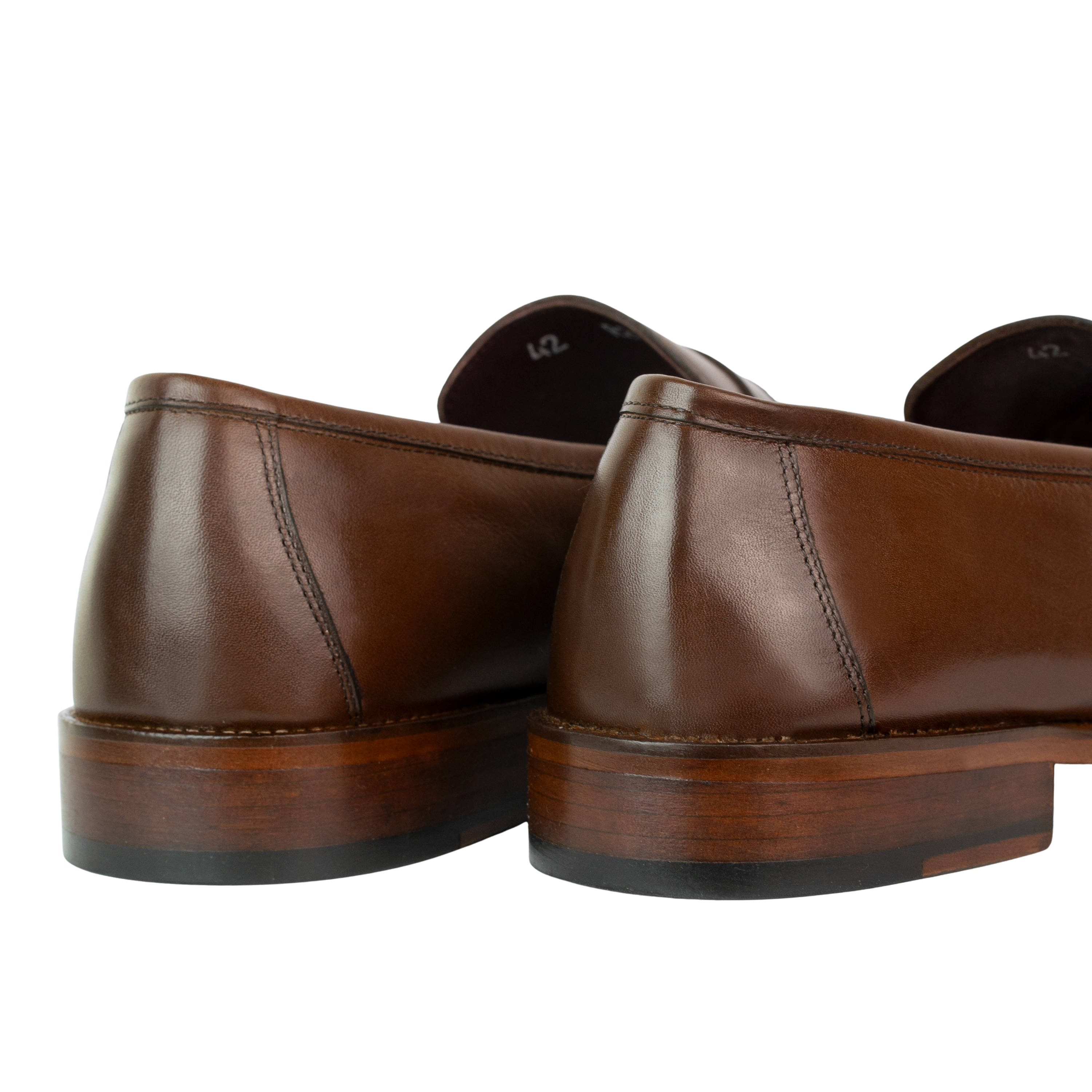 Andrew: Mocassin Homme - Cuir Marron
