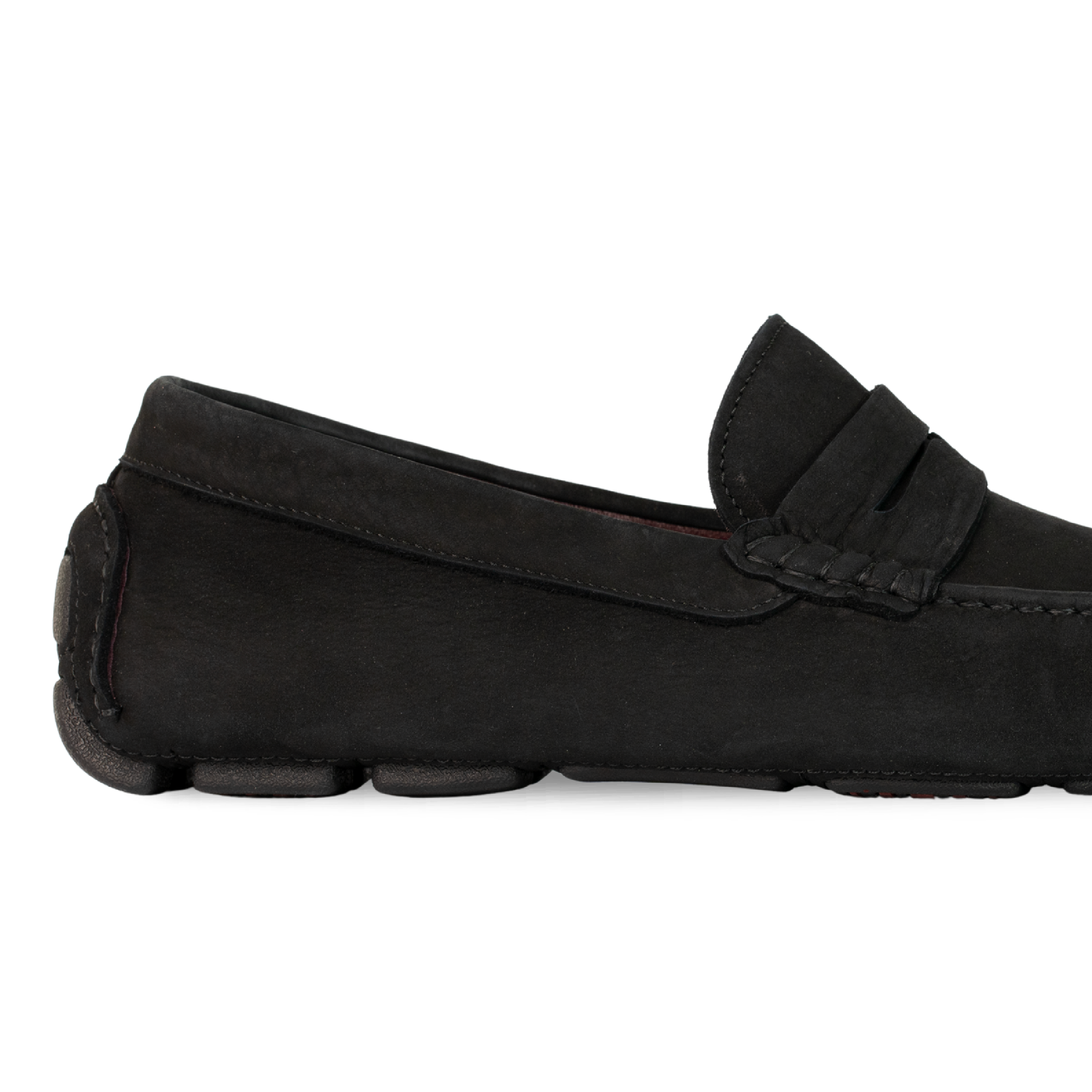 Harvey : Mocassin Homme - Nubuck Noir