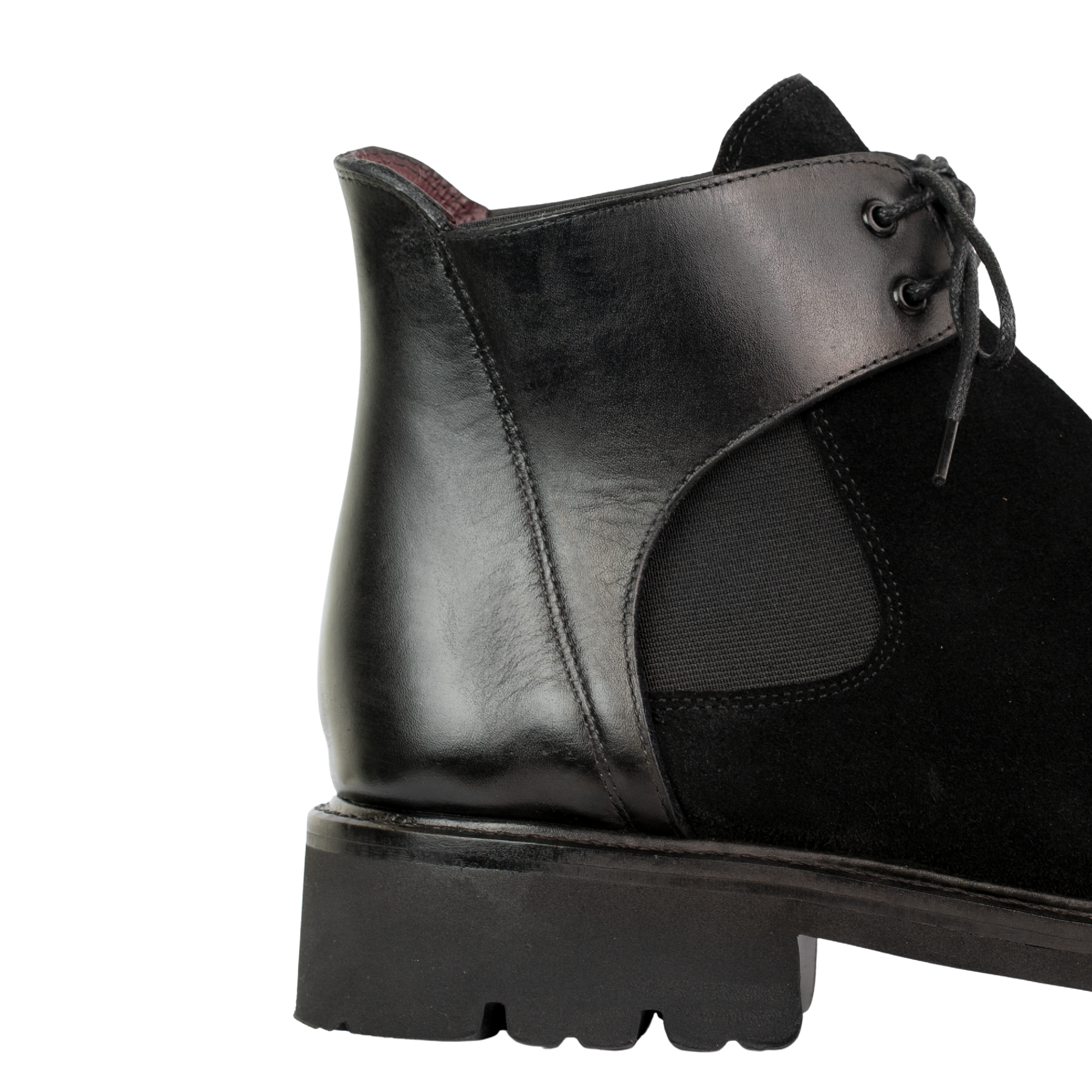 Brayen: Chelsea Boots Homme - Daim Noir