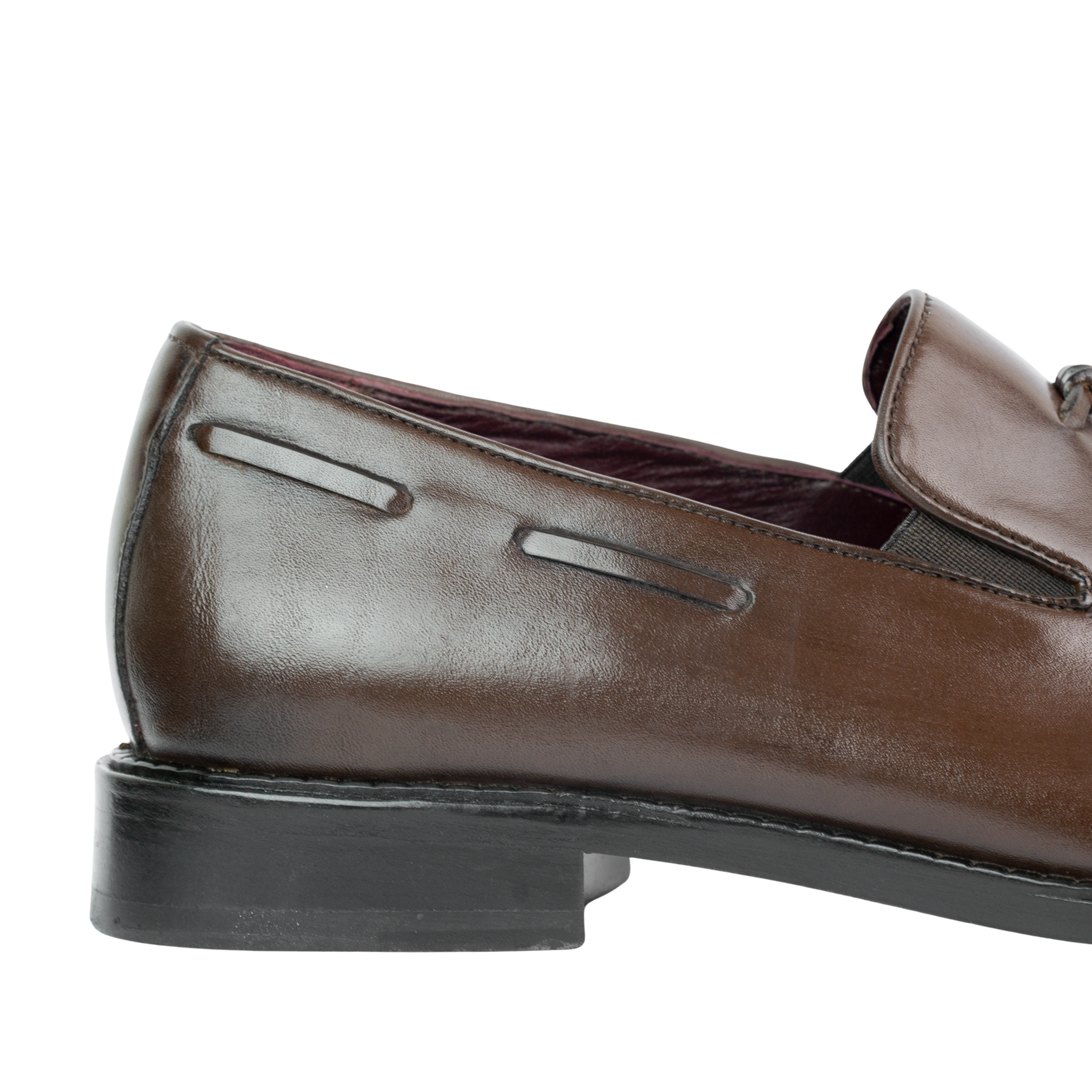 Reign: Mocassin Homme - Cuir Marron