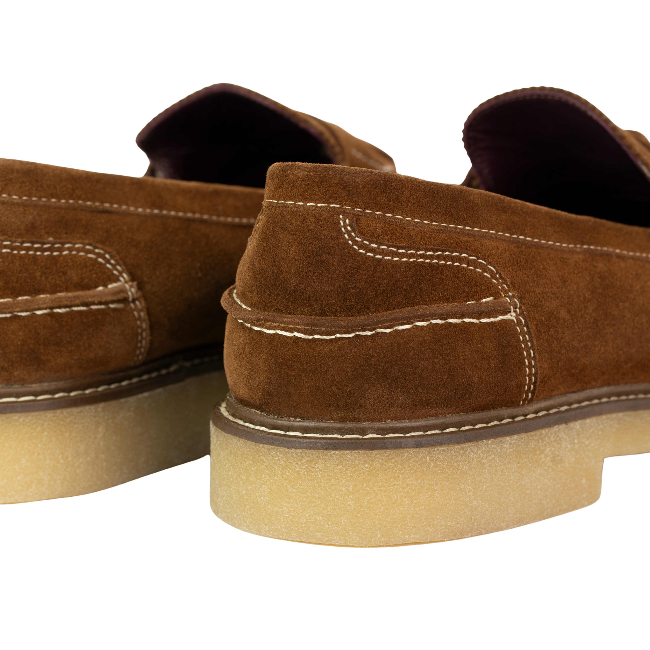 Cambridge: Mocassin Homme - Daim Marron
