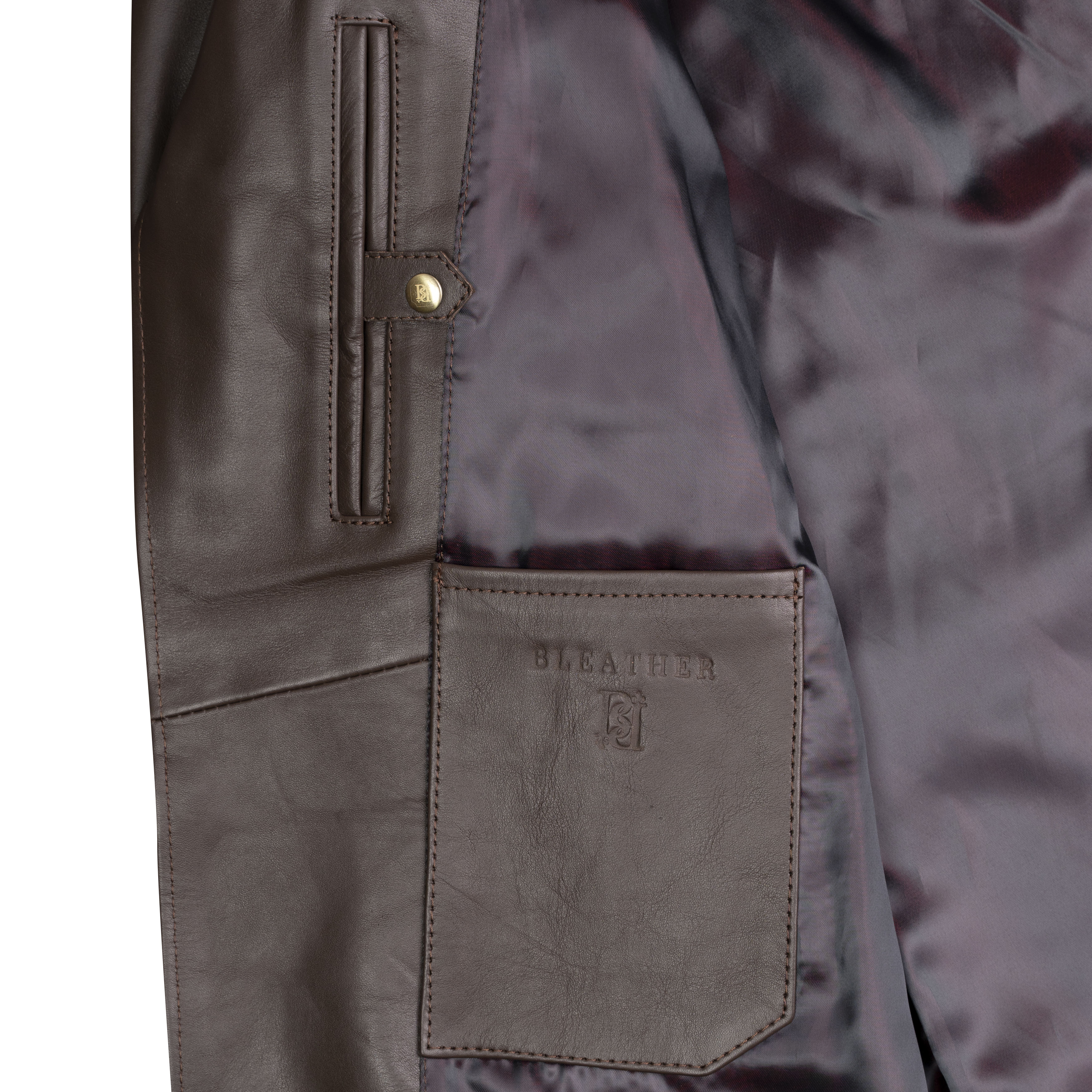 Perfecto: Jacket Hommes - Cuir Marron