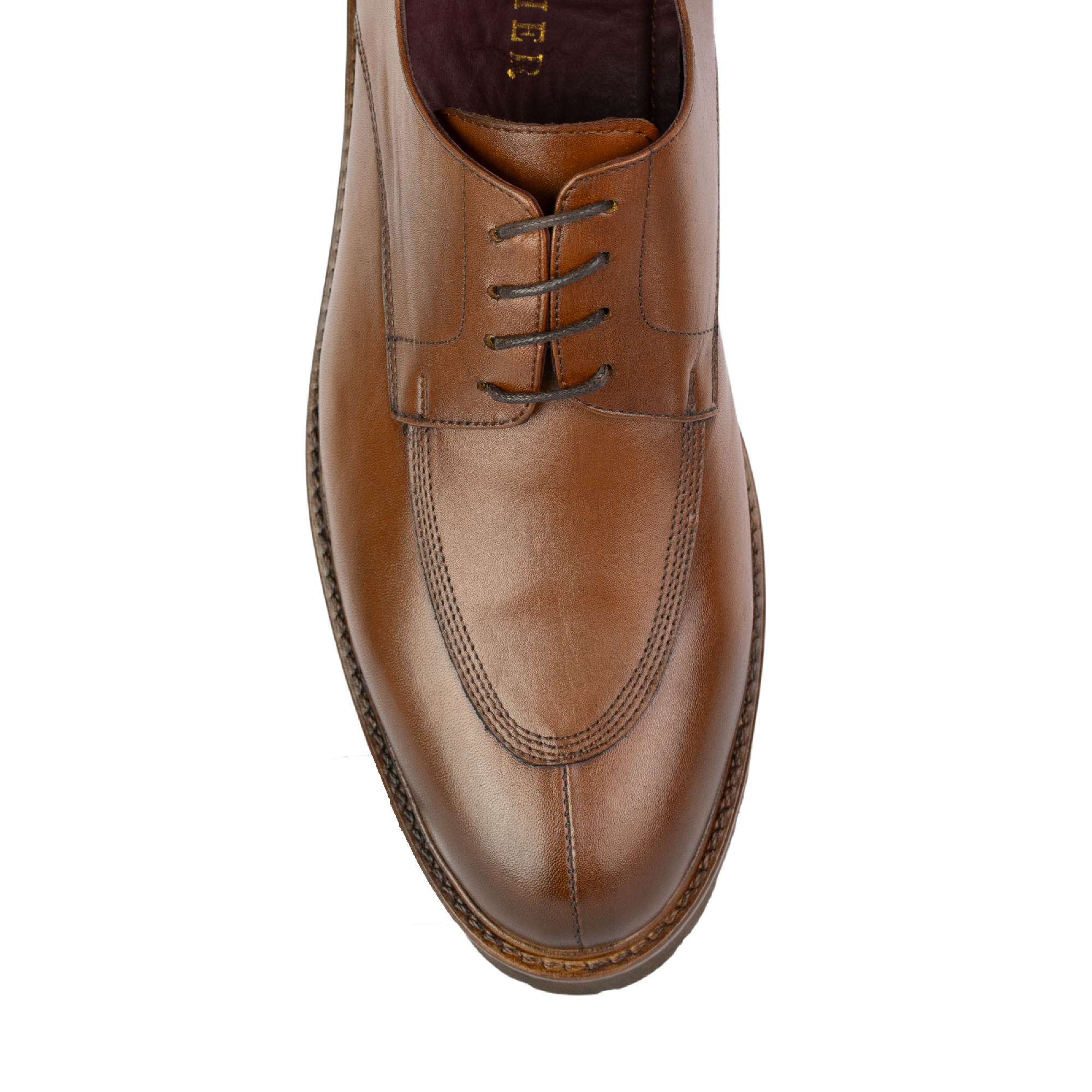 Bentley: Richelieu Homme - Cuir Cognac