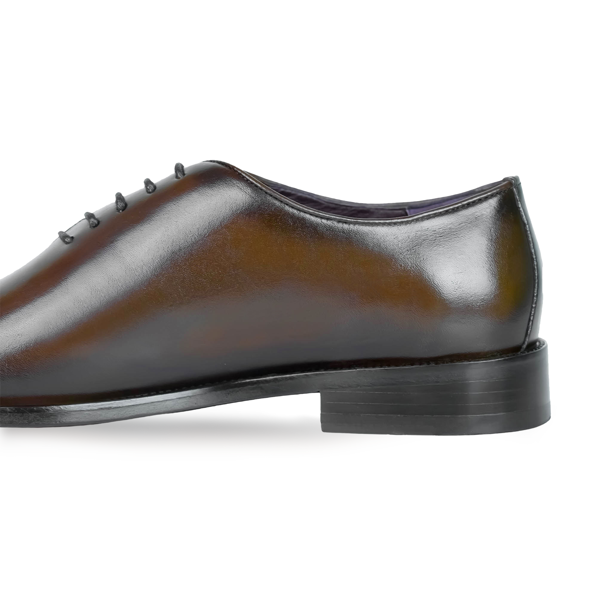 Pharrel: Richelieu Homme - Cuir Marron