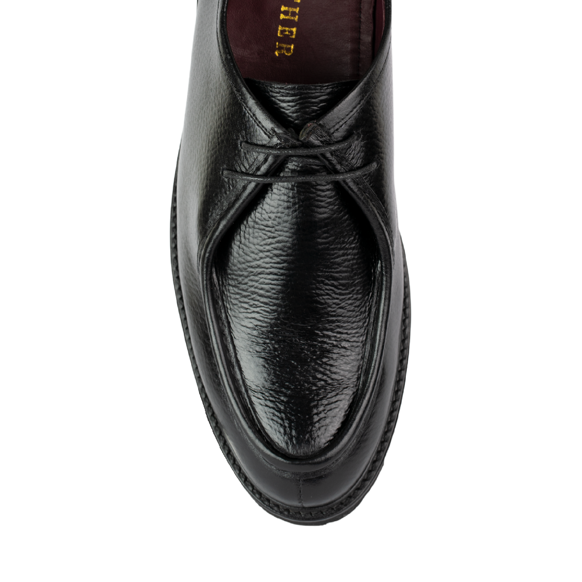 Noble: Derby Homme - Cuir Noir