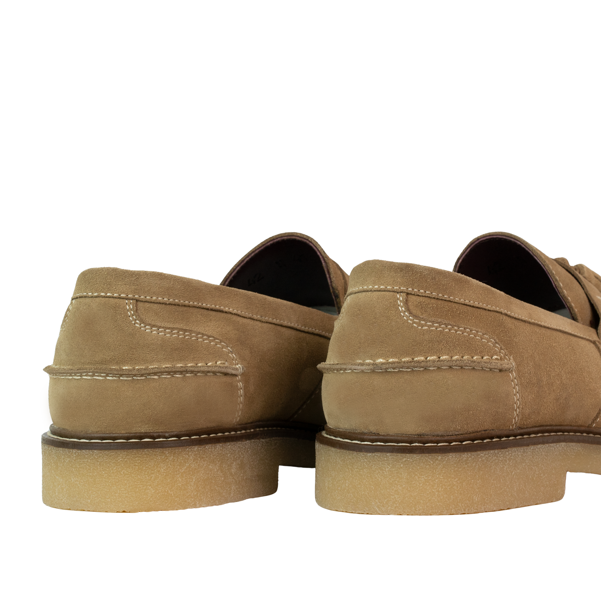Cambridge: Mocassin Homme - Daim Beige