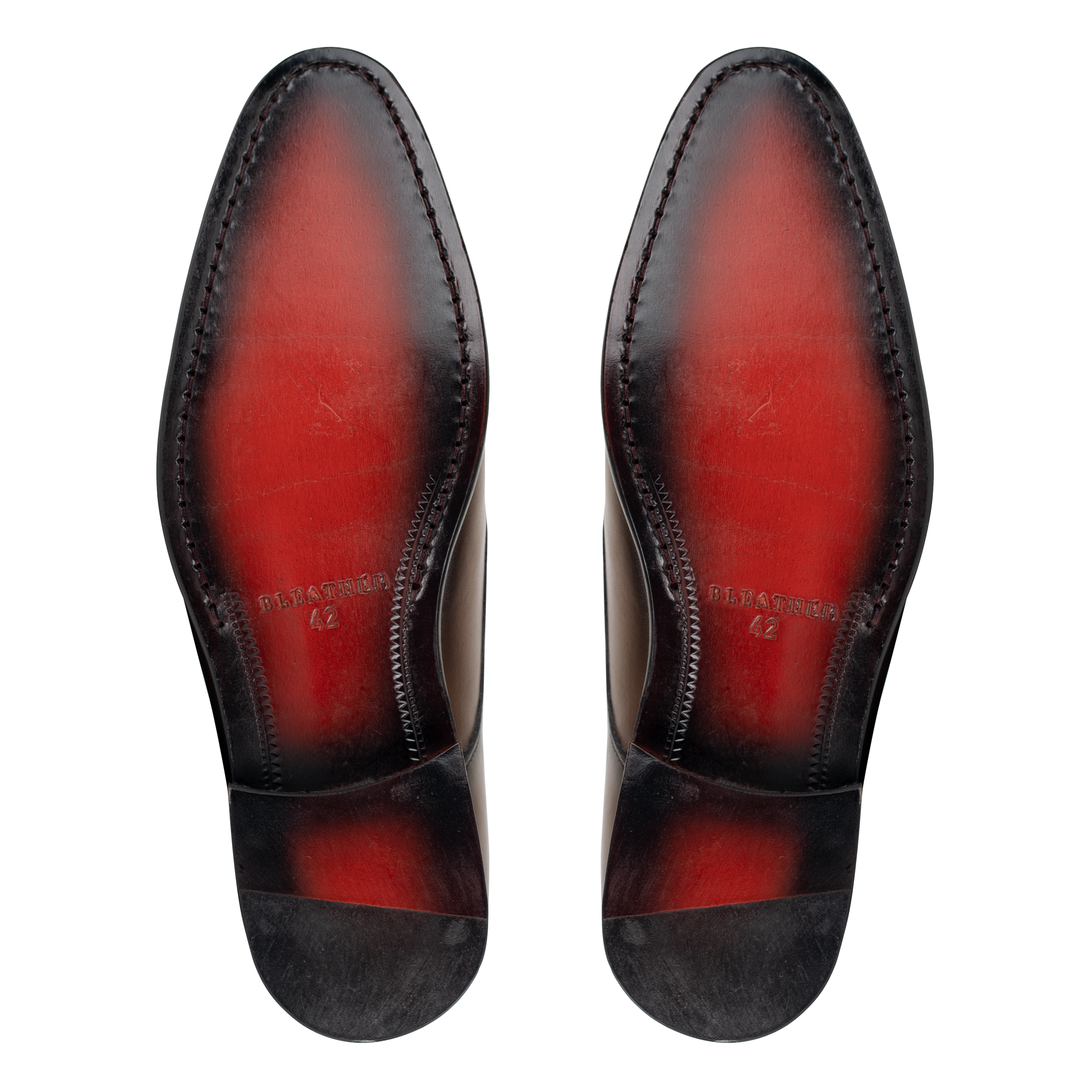 Budd: Chaussures à boucles - Cuir Marron