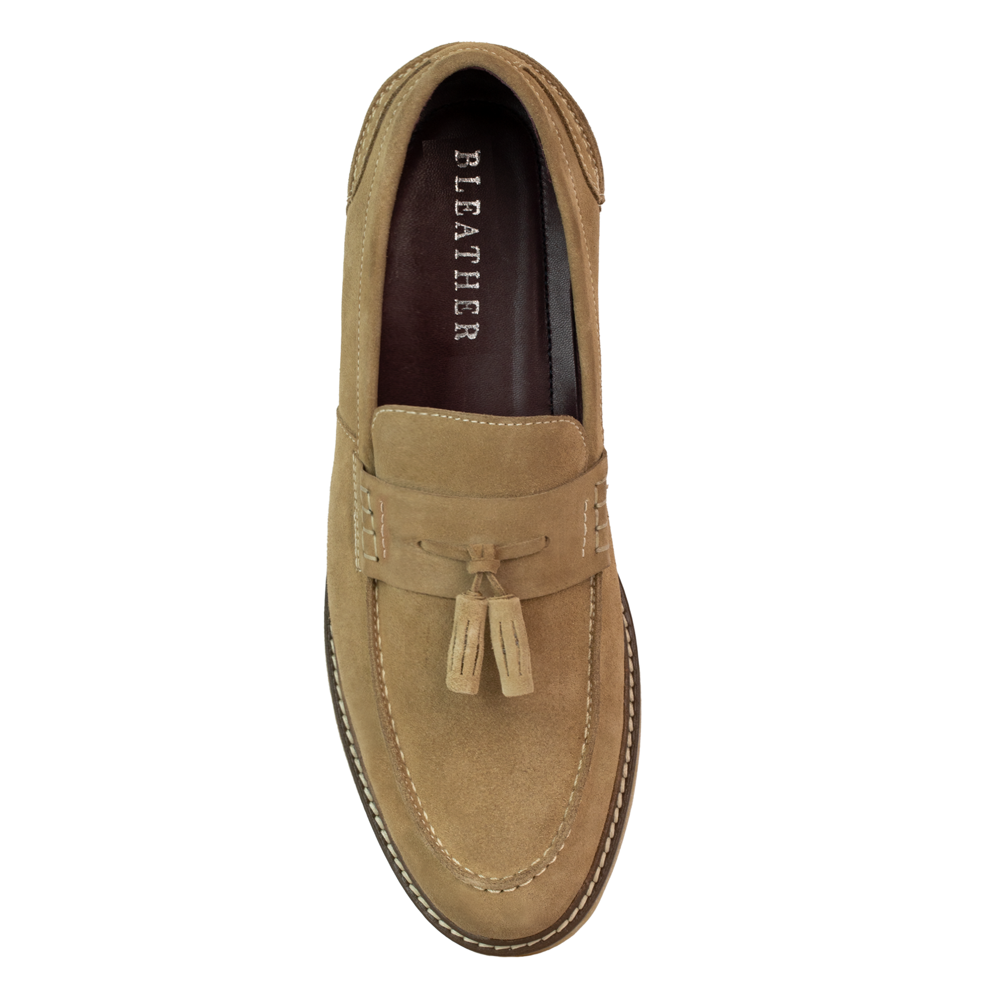 Cambridge: Mocassin Homme - Daim Beige