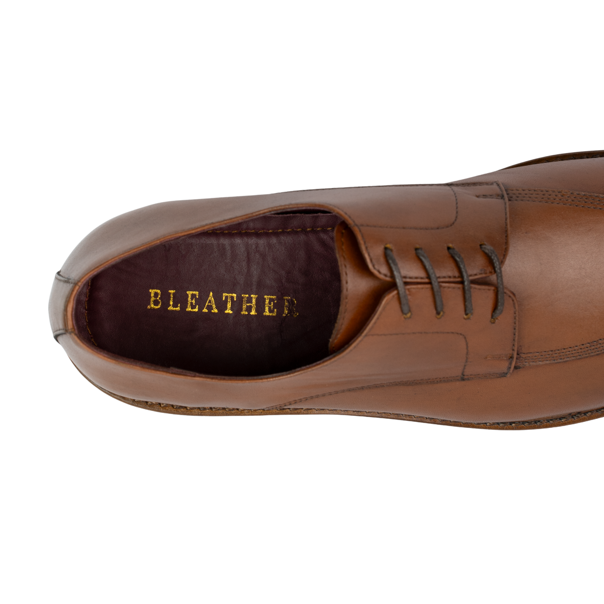 Bentley: Richelieu Homme - Cuir Cognac